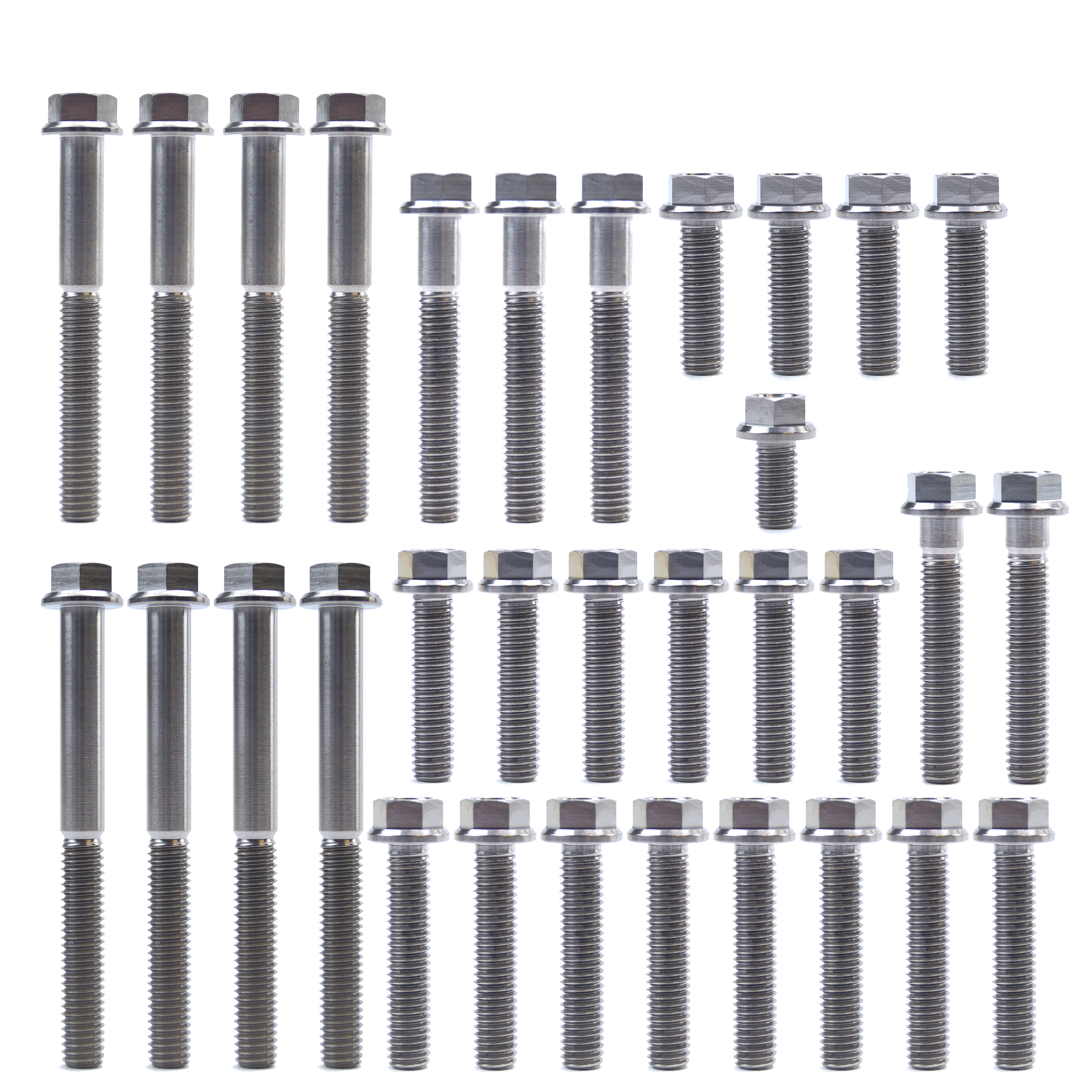 YAMAHA YZ 85 TITANIUM ENGINE BOLT KIT, KIT SIZE 32 BOLTS !!! MADE TO ORDER !!!