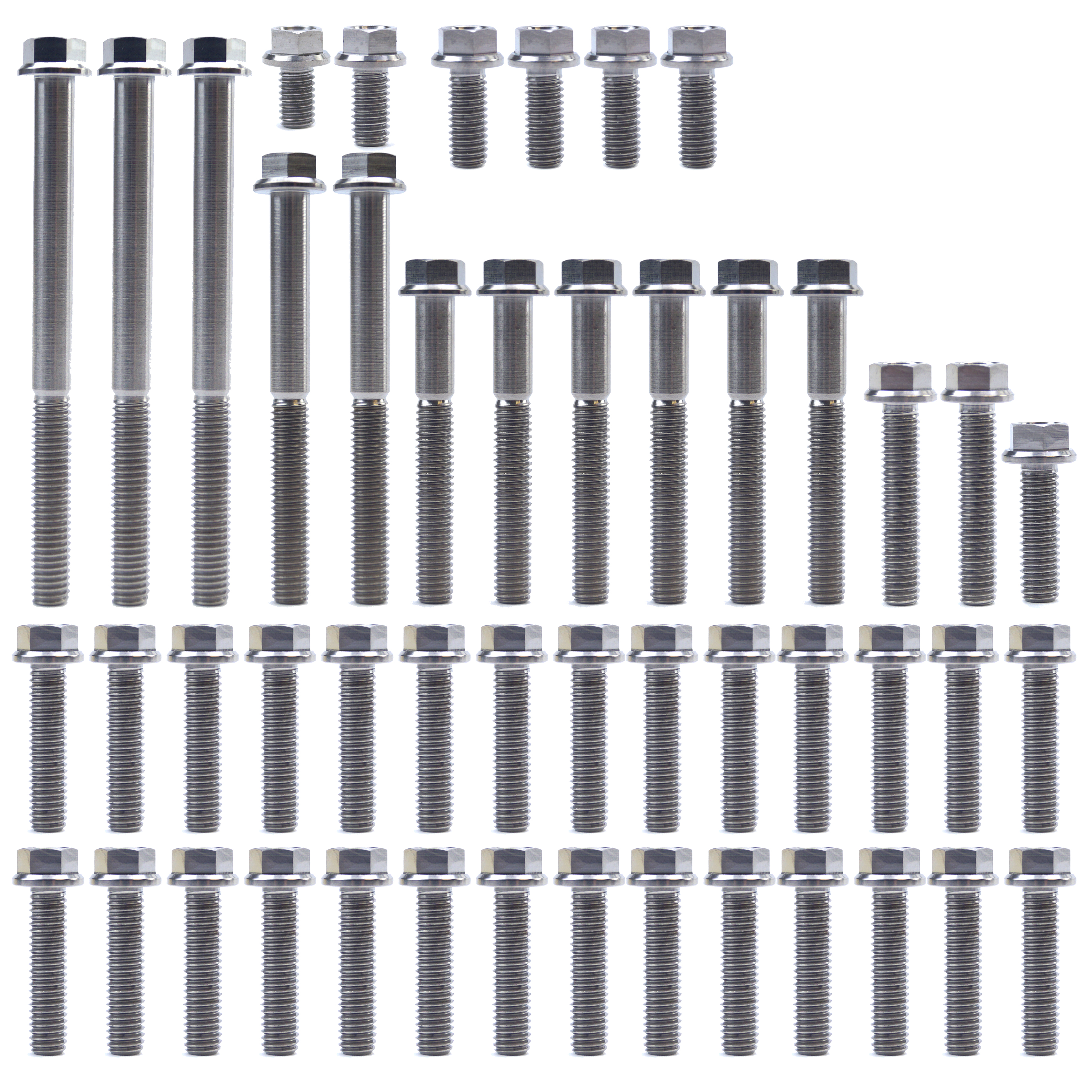 YAMAHA YZ 250 F TITANIUM ENGINE BOLT KIT, KIT SIZE 50 BOLTS !!! MADE TO ORDER !!! thumbnail 3