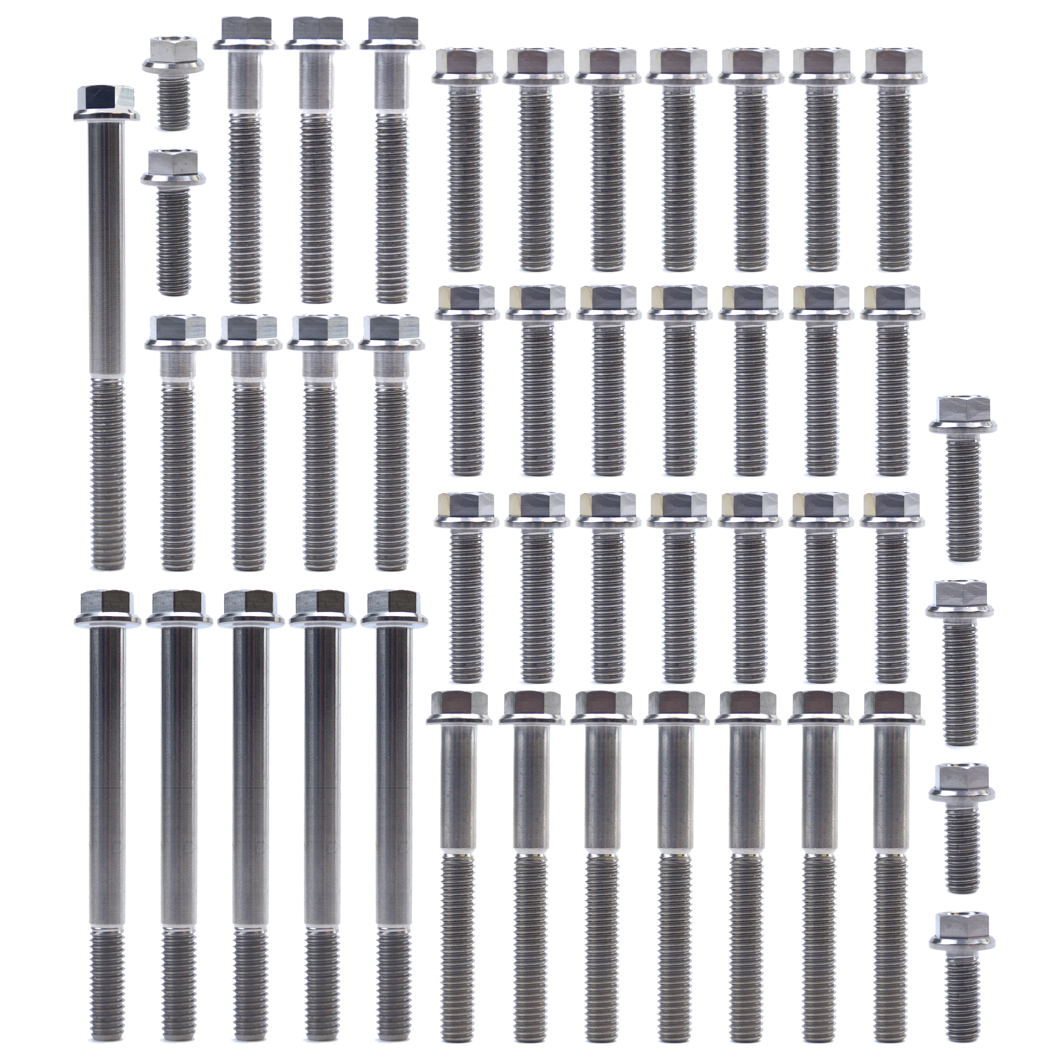 KAWASAKI KX 450 TITANIUM ENGINE BOLT KIT, KIT SIZE 47 BOLTS !!! MADE TO ORDER !!!