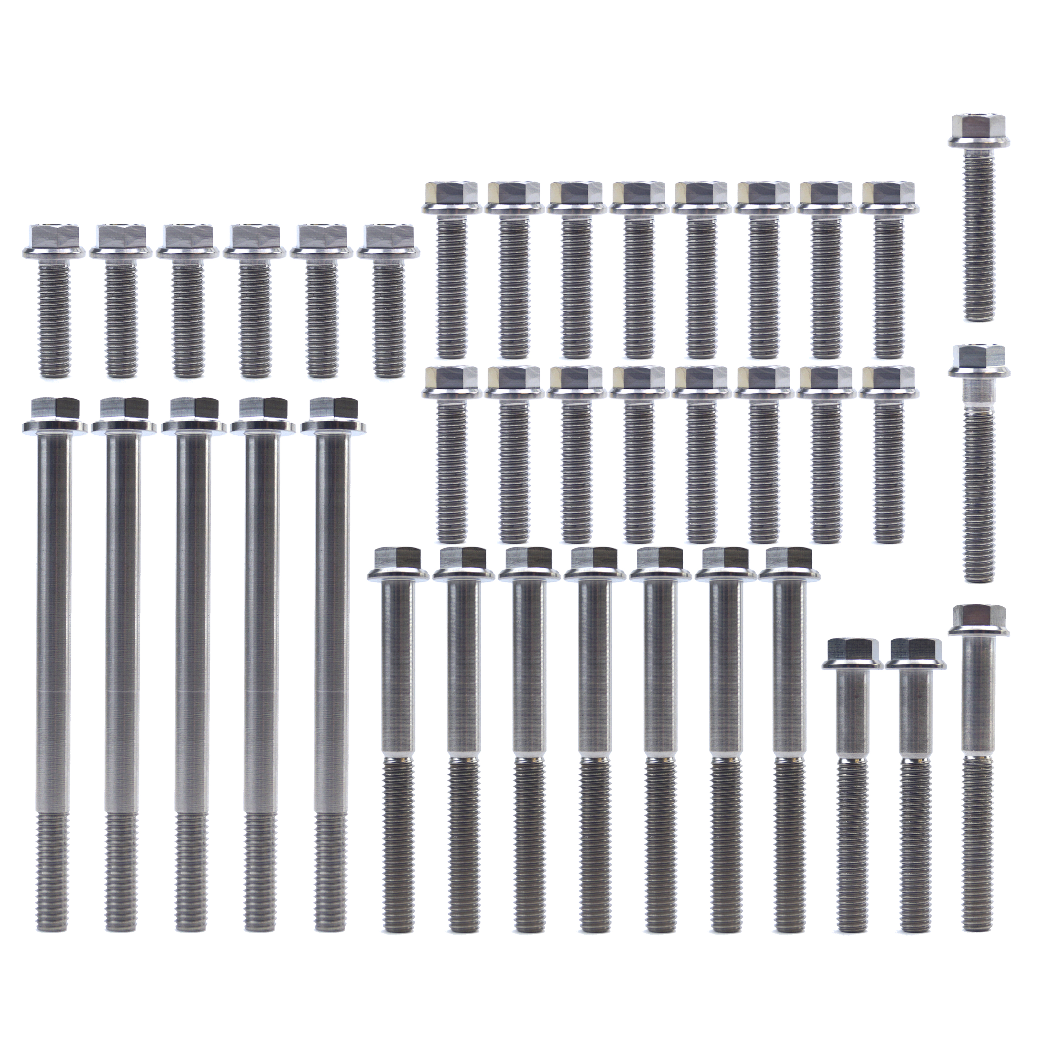 KTM 450 TITANIUM ENGINE BOLT KIT, KIT SIZE 39 BOLTS !!! MADE TO ORDER !!!