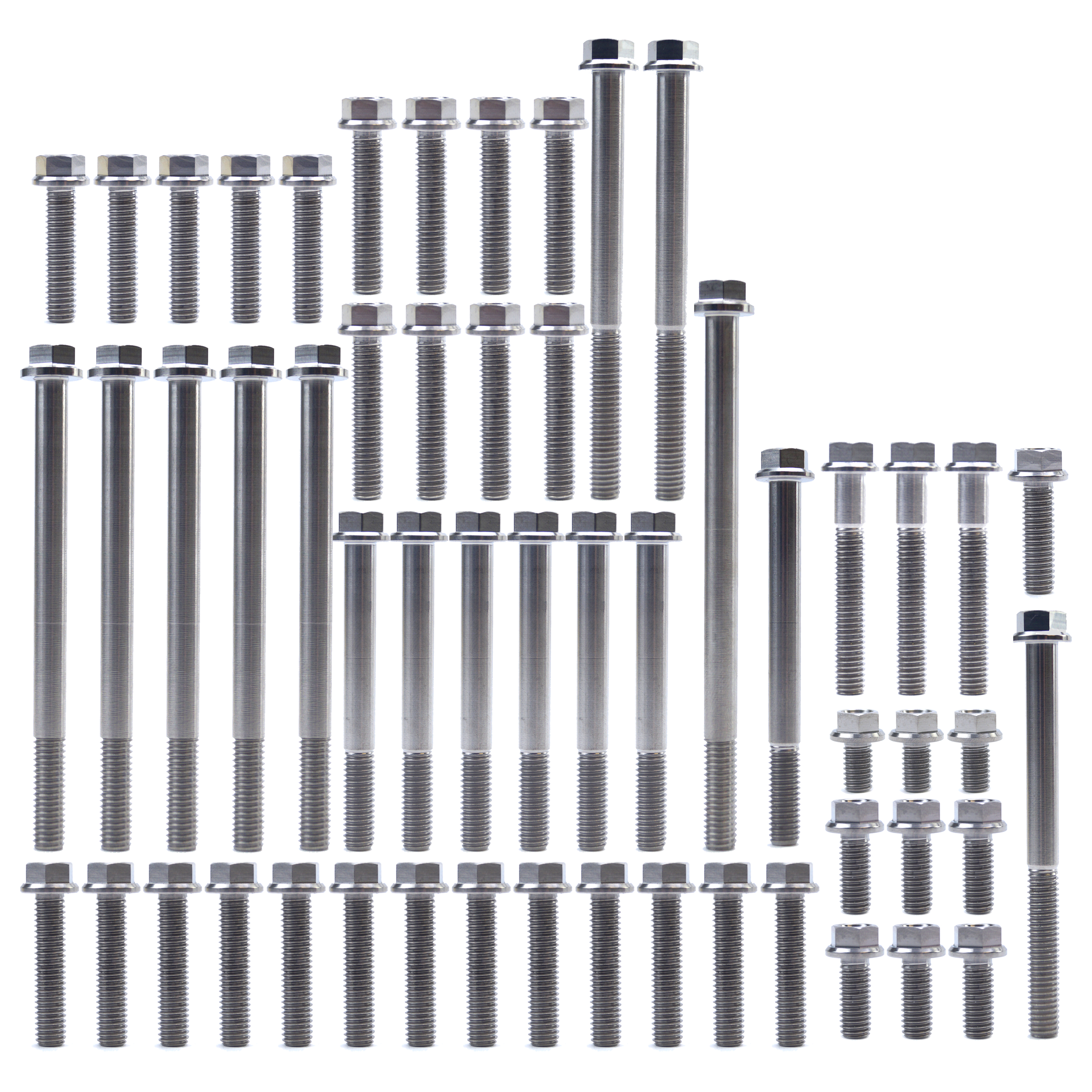 ENGINE BOLT KIT CRF 450 R 13-16, KIT SIZE 55 BOLTS !!! MADE TO ORDER !!! TITANIUM BOLT KIT