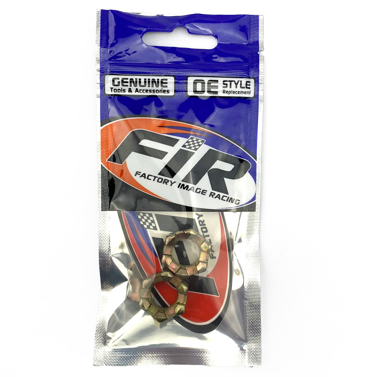 M12 CASTLE NUTS PACK-2 WHEEL AXLE HUB SLOTTED NUT thumbnail 2