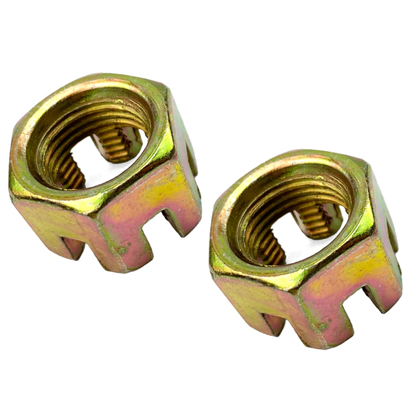 M16 Castle Nuts Pack-2 Wheel Axle Hub Slotted Nut thumbnail 4