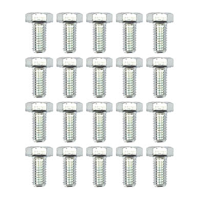 M8x16 HEX BZP 8.8 BOLTS PK/20