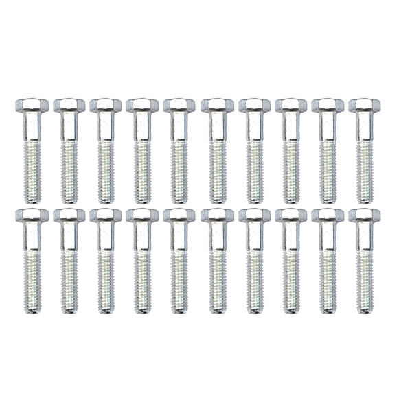 M8x40 HEX BZP 8.8 BOLTS PK/20