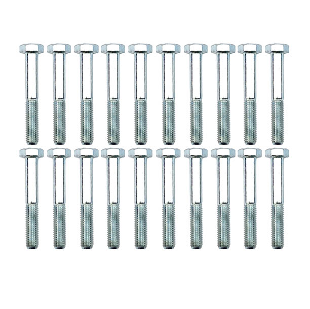 M8x55 HEX BZP 8.8 BOLTS PK/20