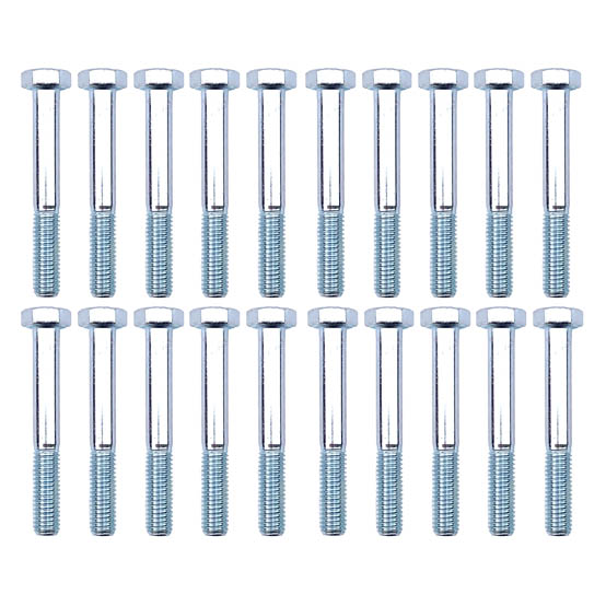 M8x60 HEX BZP 8.8 BOLTS PK/20