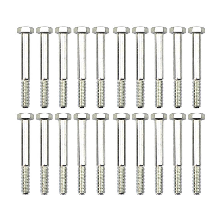 M8x65 HEX BZP 8.8 BOLTS PK/20