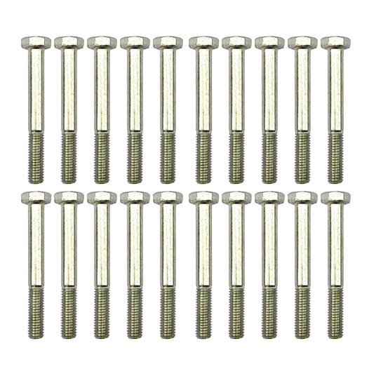M8x70 HEX BZP 8.8 BOLTS PK/20