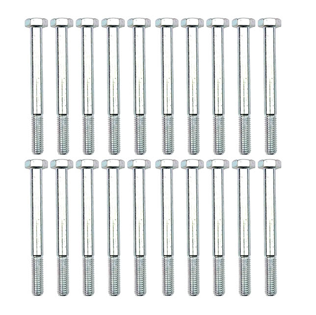 M8x80 HEX BZP 8.8 BOLTS PK/20