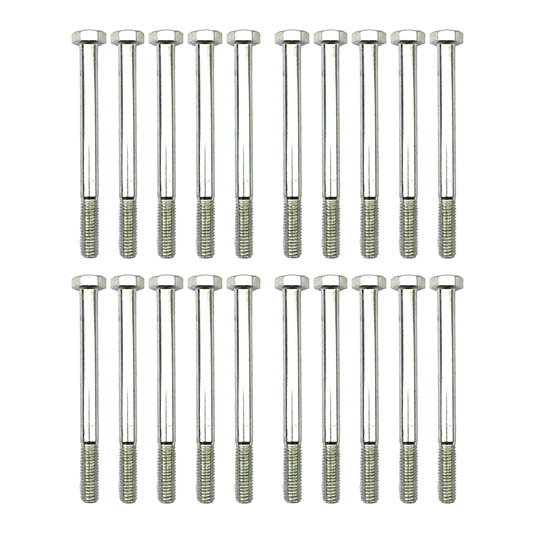M8x90 HEX BZP 8.8 BOLTS PK/20