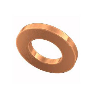 COPPER WASHER M6 EACH SIZE ID6 x OD10 x W1.00mm