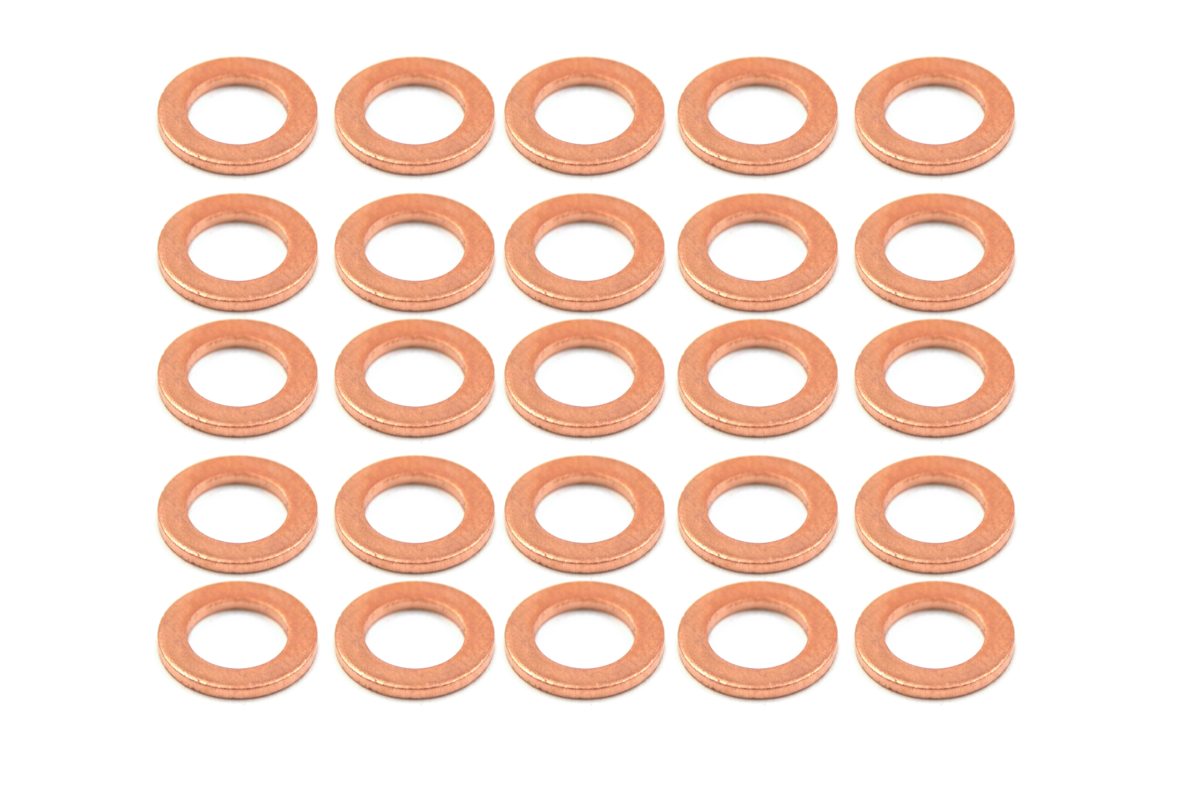 COPPER WASHER M6 PK OF 25, SIZE ID6 x OD10 x W1.00mm thumbnail 3