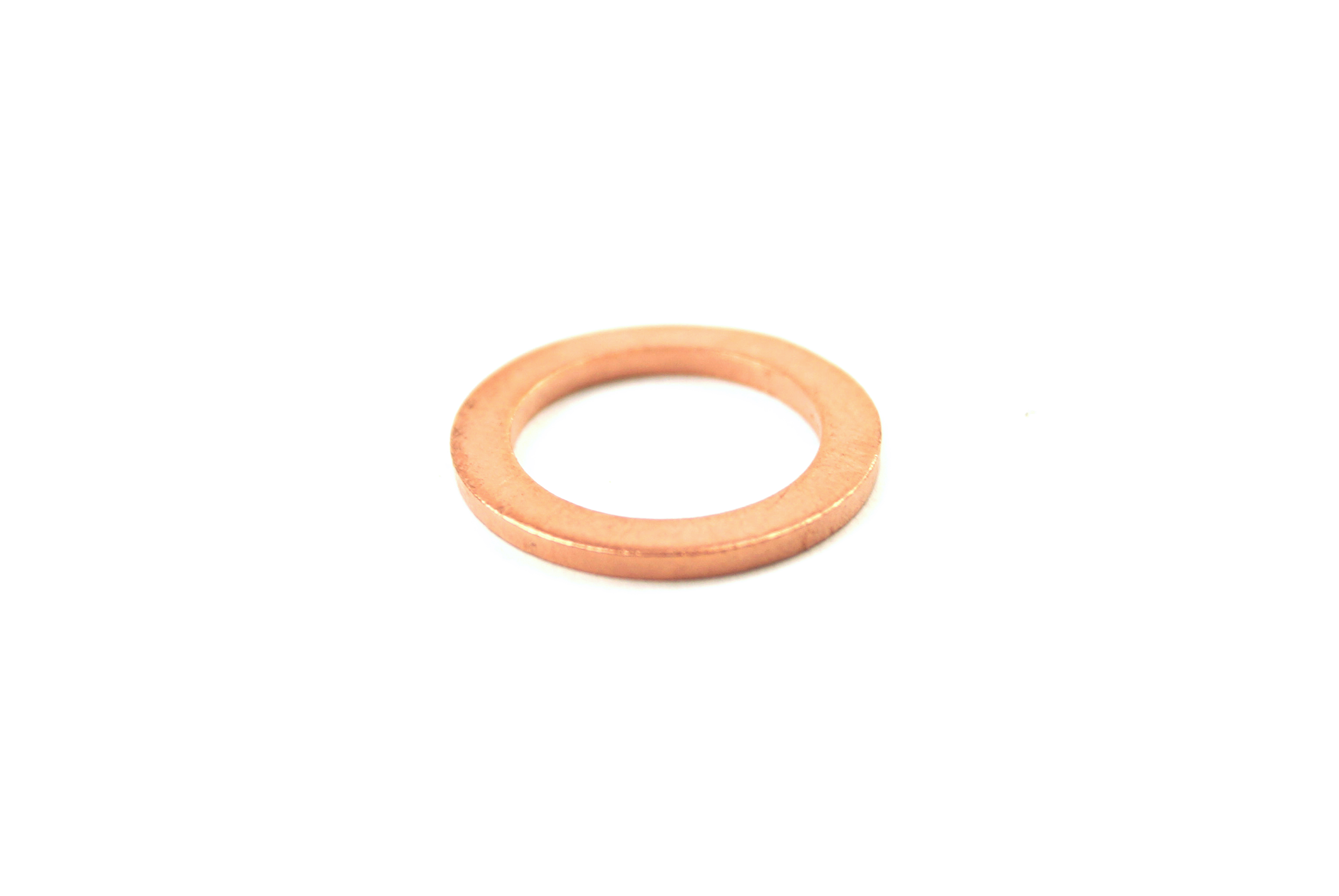 COPPER WASHER M14 PK OF 100 SIZE ID14 x OD20 x W1.0mm M14x20x1 thumbnail 4