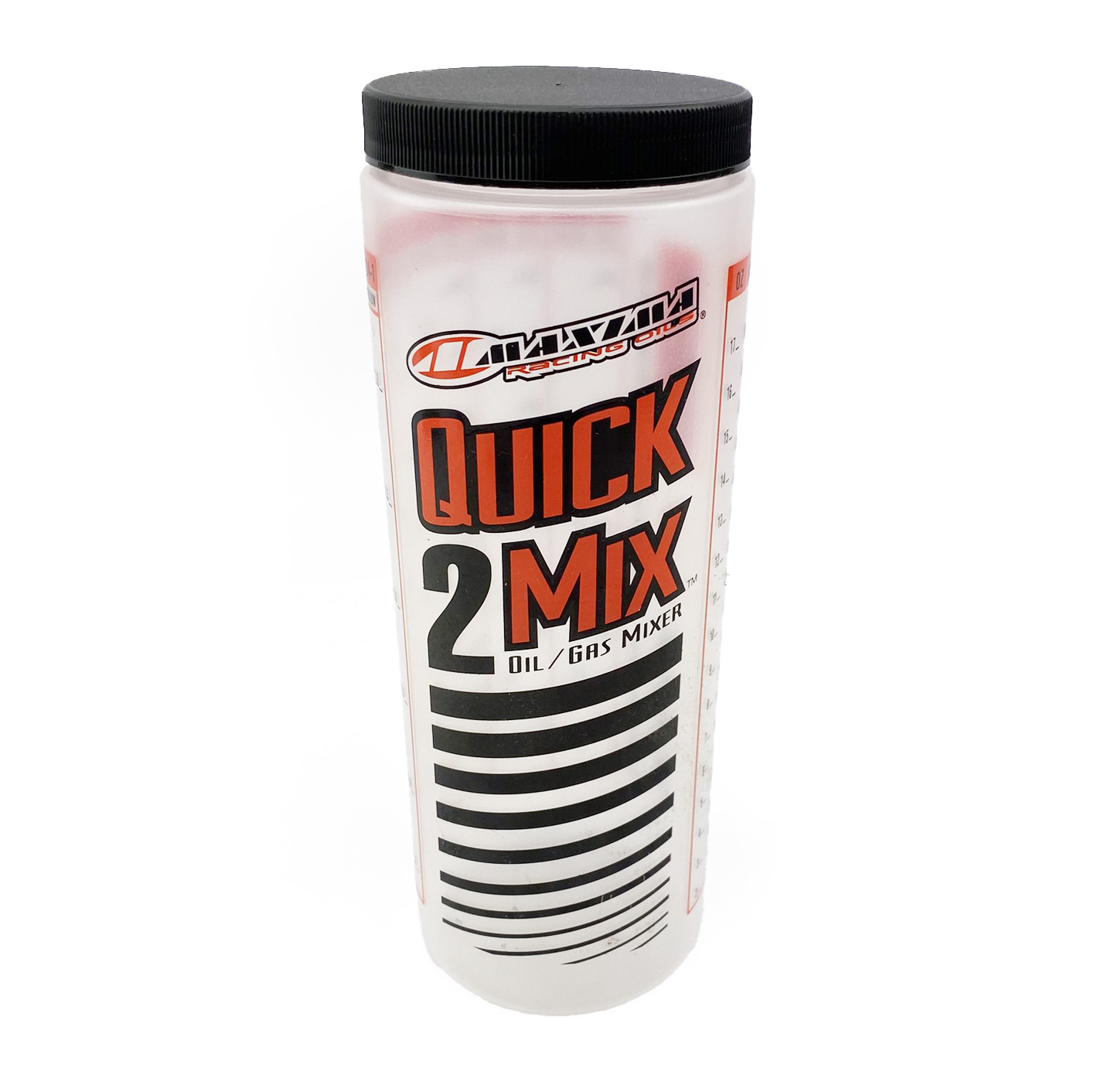 OIL BOTTLE QUICK MIX WITH LID, 2 STROKE MIXER BOTTLE, RATIOS QUICK MIX