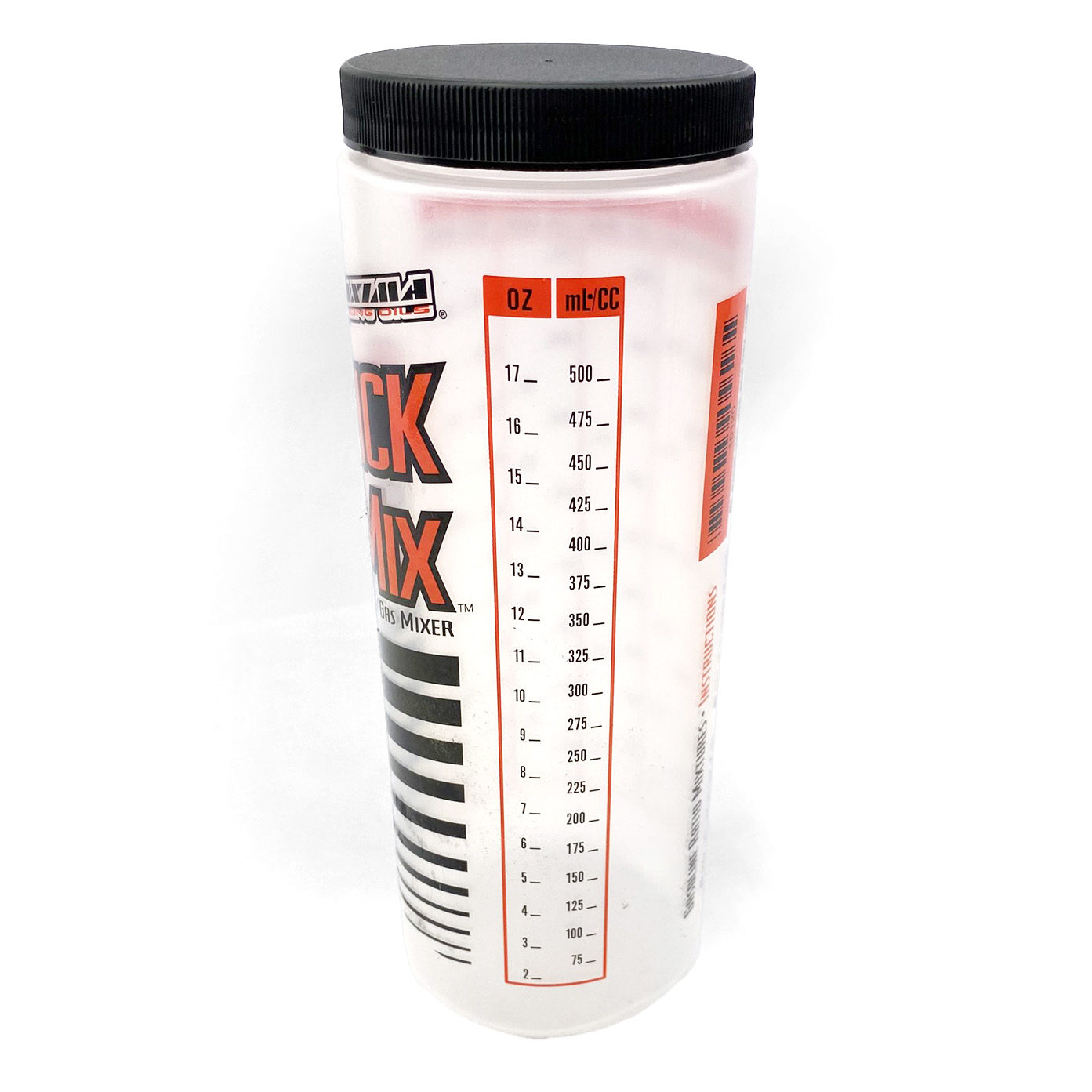 OIL BOTTLE QUICK MIX WITH LID, 2 STROKE MIXER BOTTLE, RATIOS QUICK MIX thumbnail 2