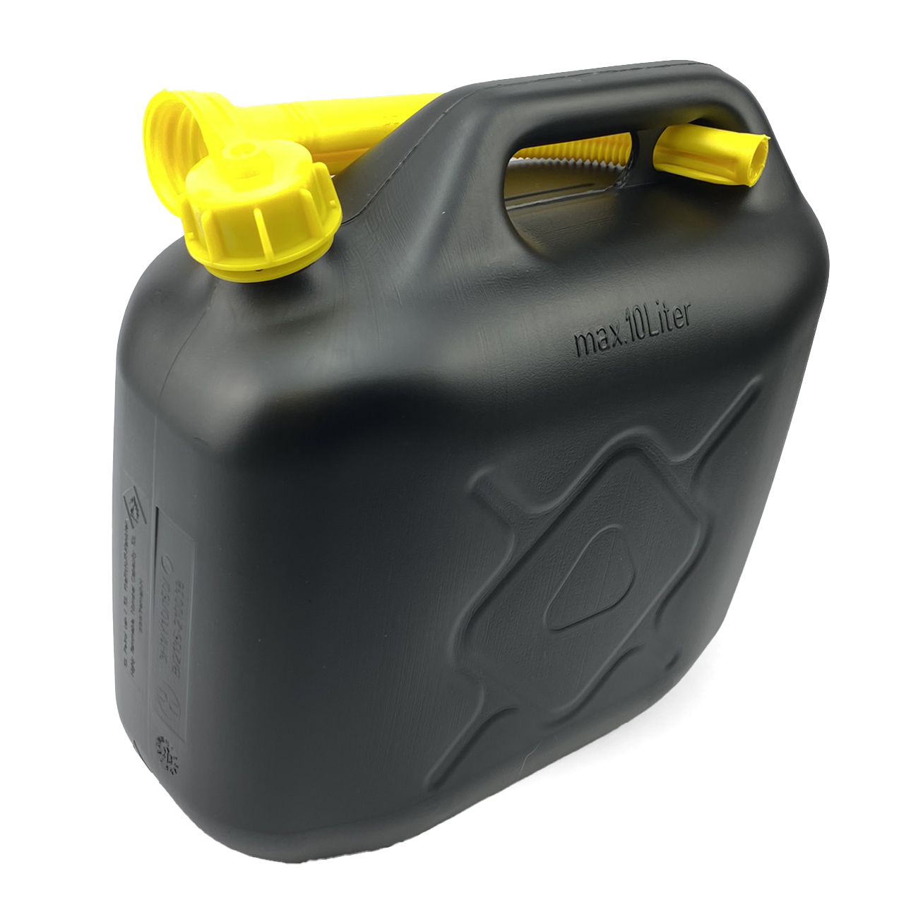 10LT PLASTIC FUEL CAN AUTOSTOP JC0010PBASE JERRY CAN thumbnail 2