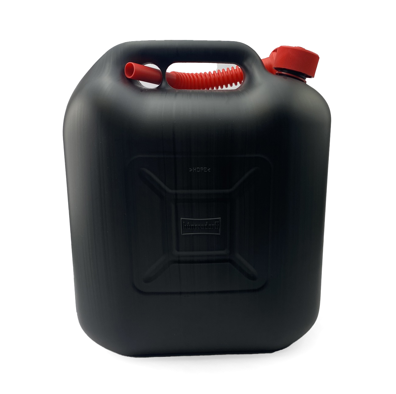 20LT PLASTIC FUEL CAN AUTOSTOP HUN20L-BLACK JERRY CAN image 1