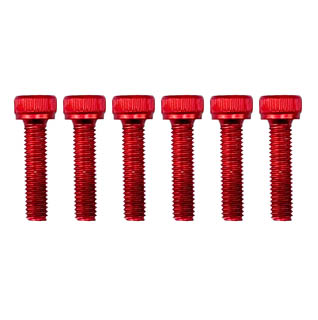 5x20 RED PACK/6 ALLOY BOLTS Hexagonal Socket head ALLEN Cap Screws