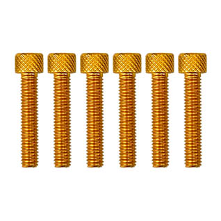 6x30 ALUMINIUM CAP SCREW PK6, SOCKET SCREW ALLEN HEAD BOLT