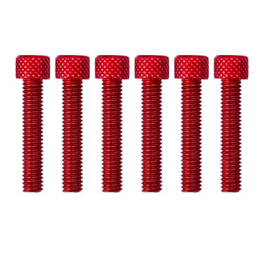 6x30 ALUMINIUM CAP SCREW PK6, SOCKET SCREW ALLEN HEAD BOLT
