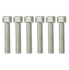 6x30 ALUMINIUM CAP SCREW PK6, SOCKET SCREW ALLEN HEAD BOLT