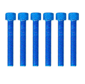 6x40 ALUMINIUM CAP SCREW PK6