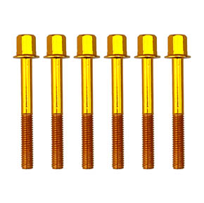 M6x50mm BOLT ALUM.GOLD