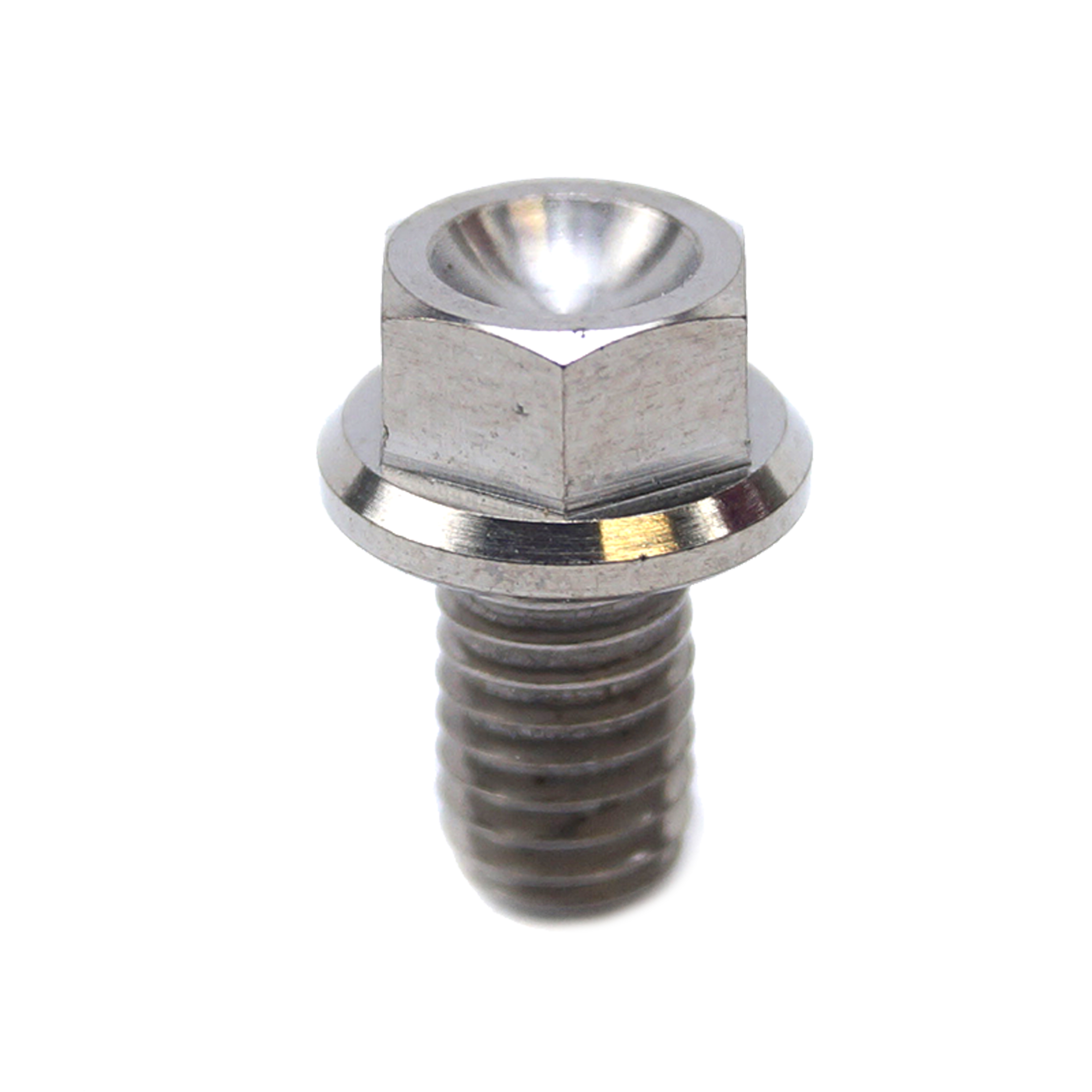 TITANIUM GR5 BOLT M6 x 10mm EACH, FLANGE OD: 11mm / HEX SIZE: 8mm, / thumbnail 3