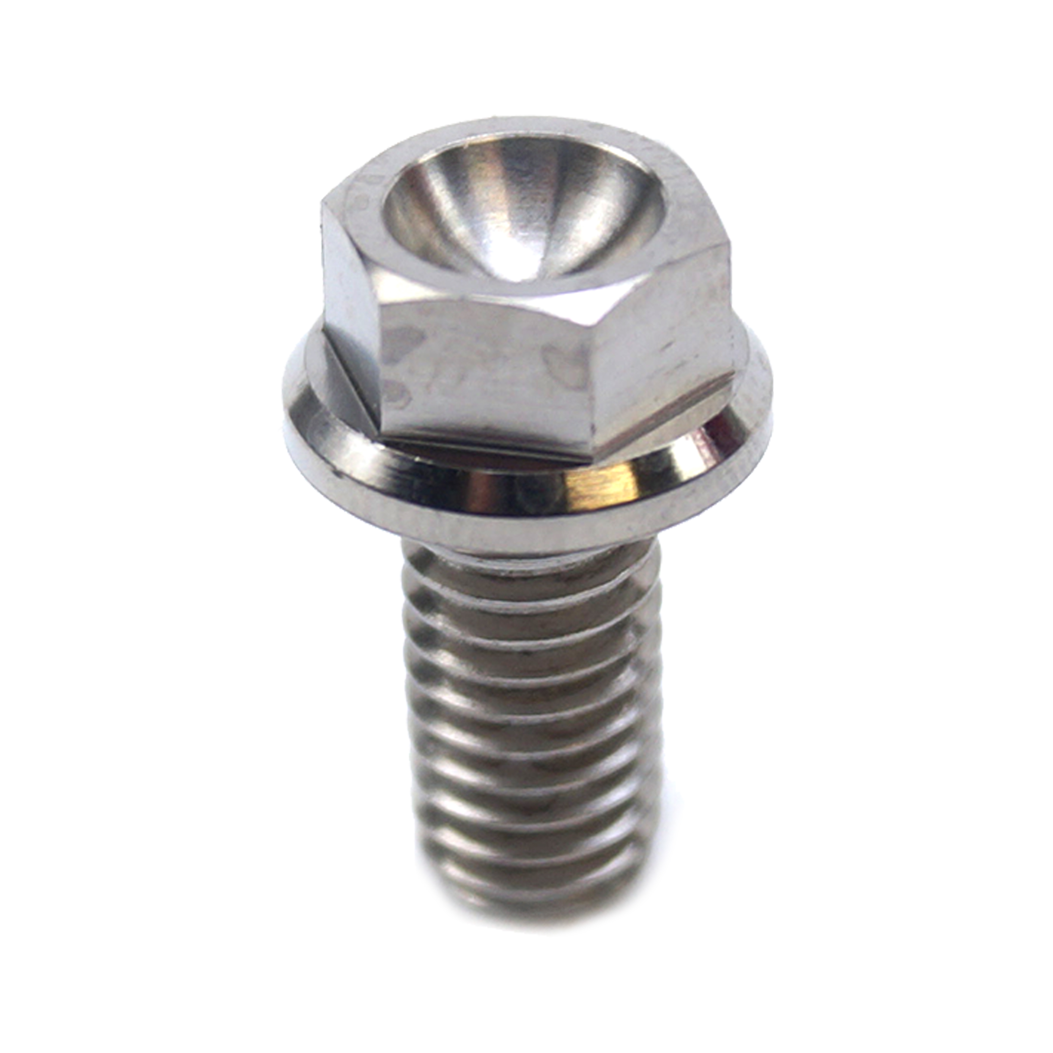 TITANIUM GR5 BOLT M6 x 12mm EACH, FLANGE OD: 11mm / HEX SIZE: 8mm, / thumbnail 3