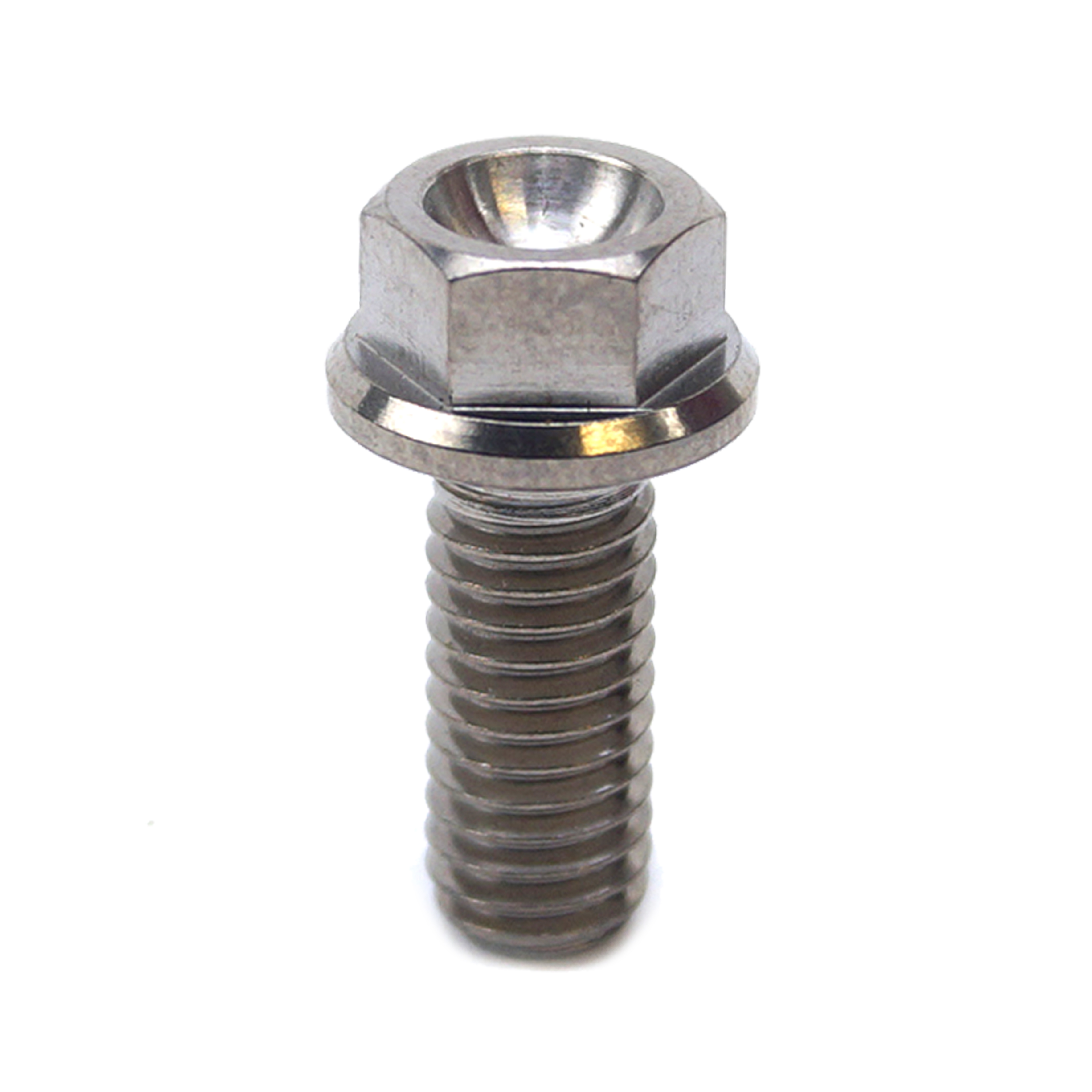 TITANIUM GR5 BOLT M6 x 15mm EACH, FLANGE OD: 11mm / HEX SIZE: 8mm, / thumbnail 3