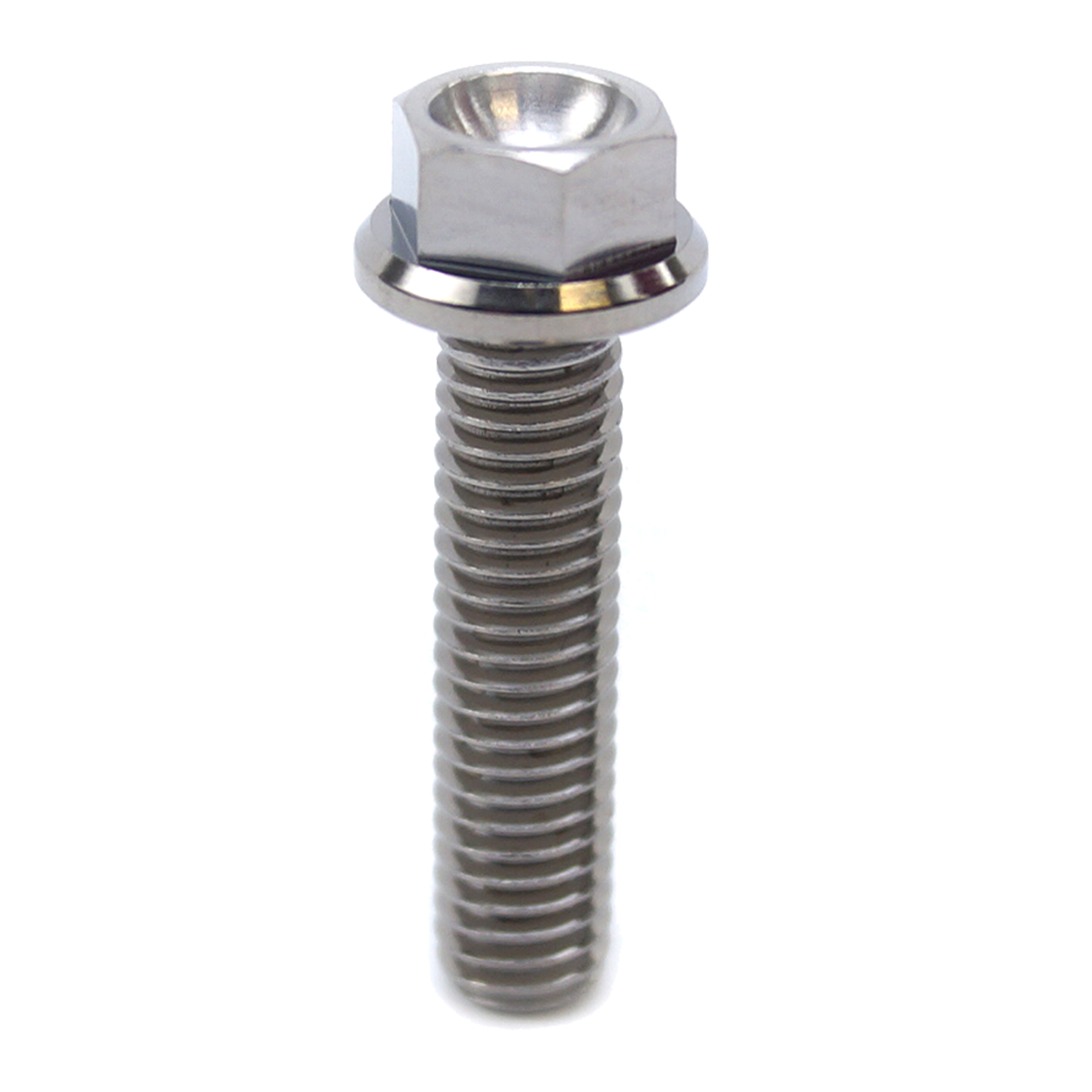 TITANIUM GR5 BOLT M6 x 25mm EACH, FLANGE OD: 11mm / HEX SIZE: 8mm, / thumbnail 4