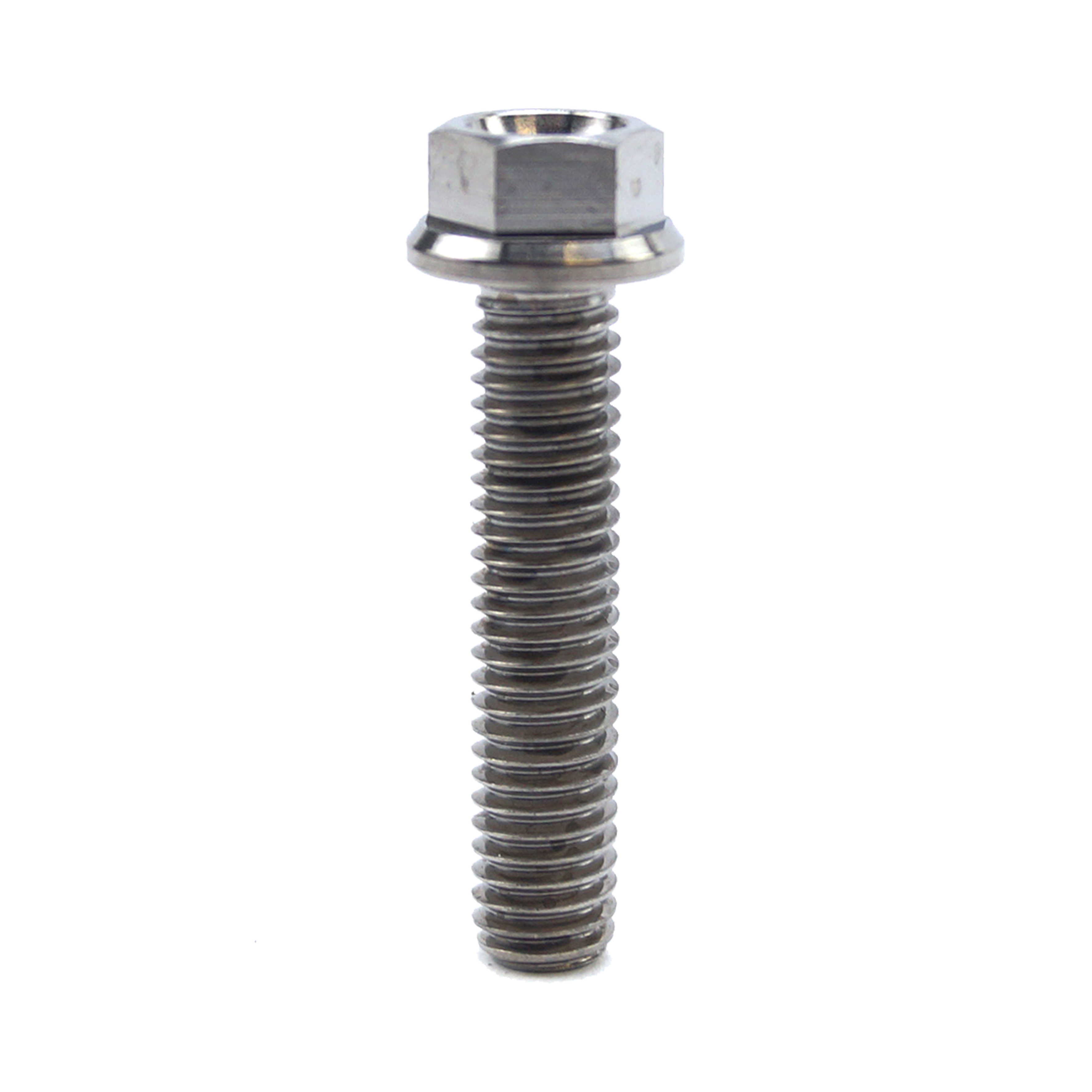 TITANIUM GR5 BOLT M6 x 28mm EACH, FLANGE OD: 11mm / HEX SIZE: 8mm, / thumbnail 3