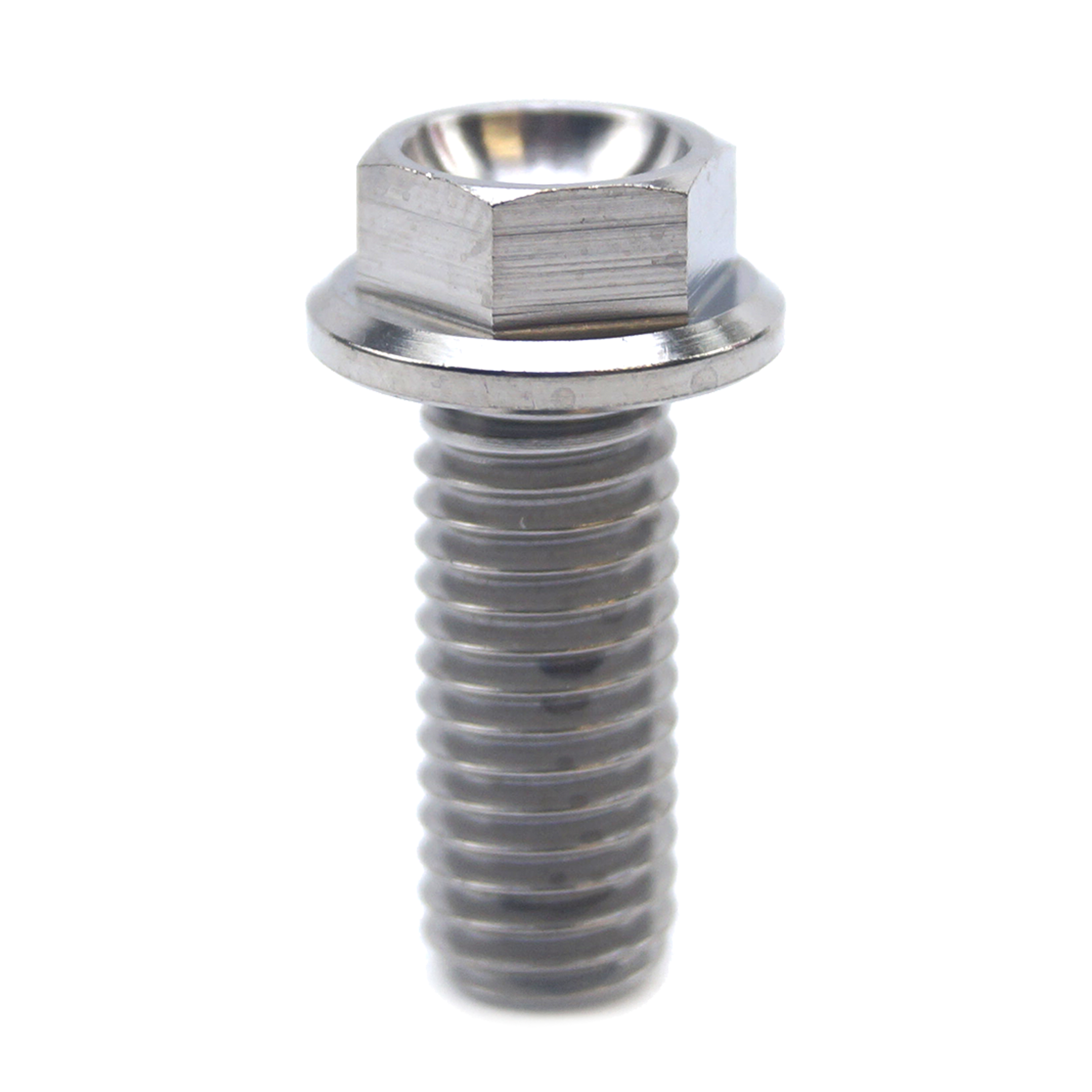 TITANIUM GR5 BOLT M8x20mm EACH, FLANGE OD: 14mm / HEX SIZE: 10mm, / thumbnail 4