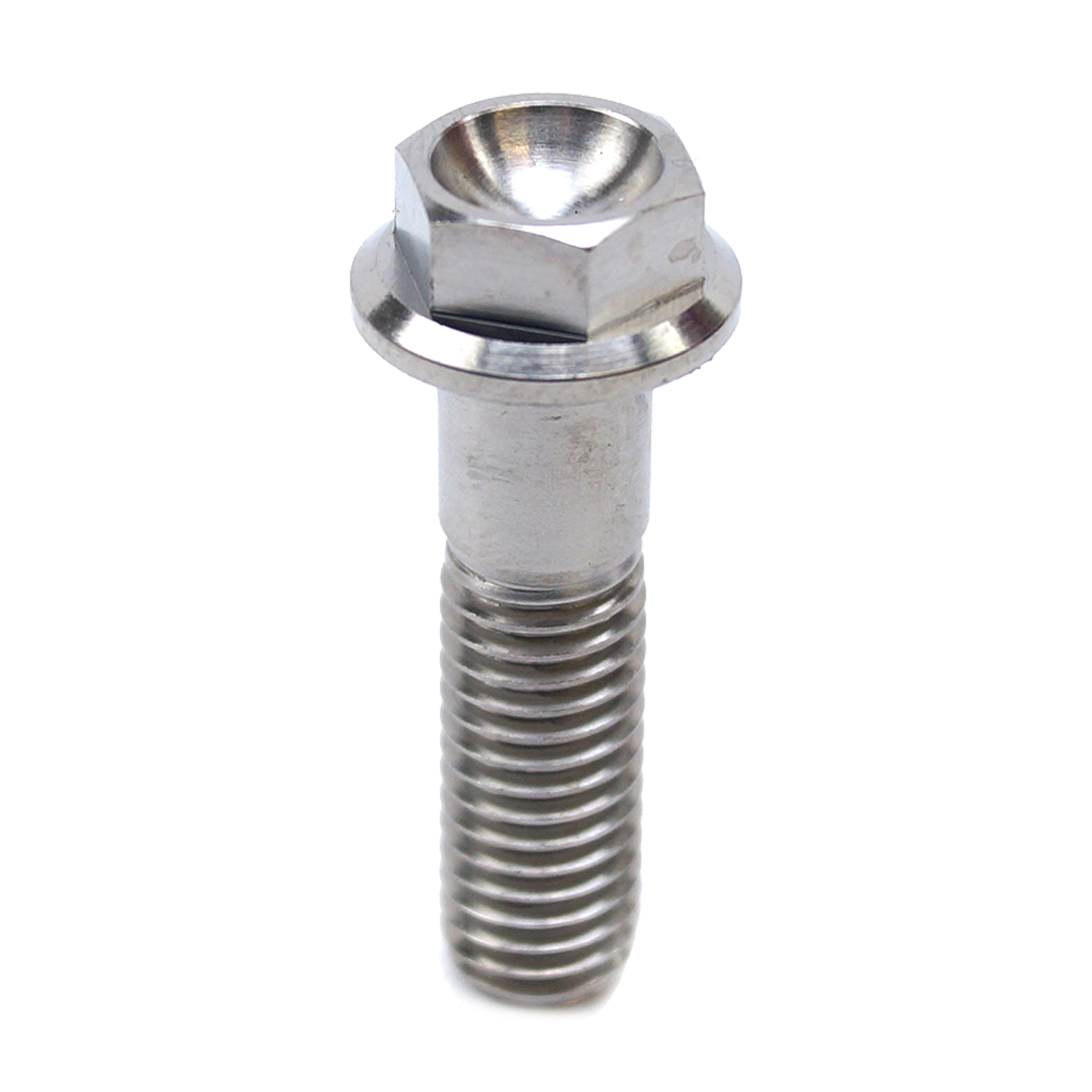 TITANIUM GR5 BOLT M8 x 30mm EACH, FLANGE OD: 14mm / HEX SIZE: 10mm, / thumbnail 4