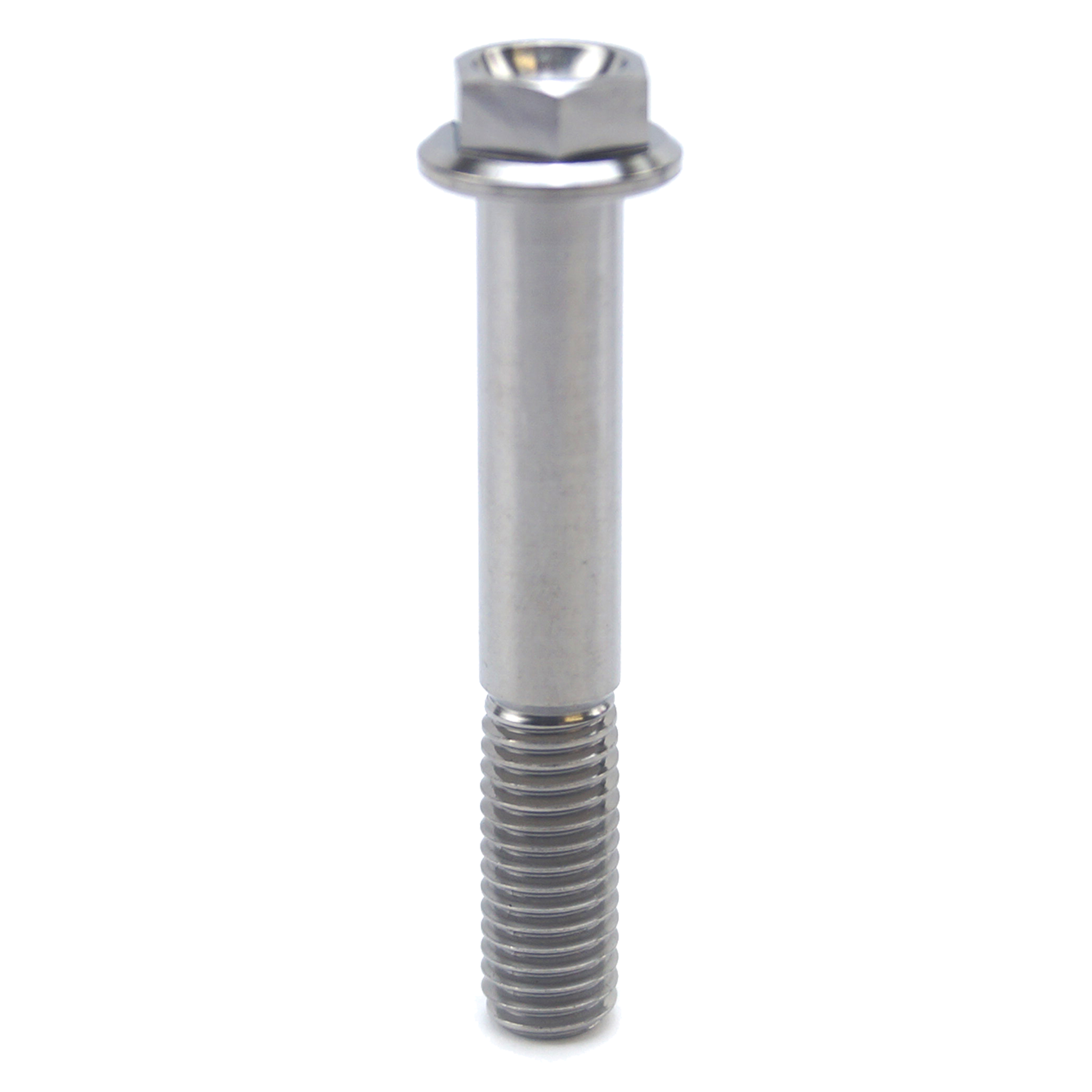 TITANIUM GR5 BOLT M8 x 50mm EACH, FLANGE OD: 14mm / HEX SIZE: 10mm, / thumbnail 3