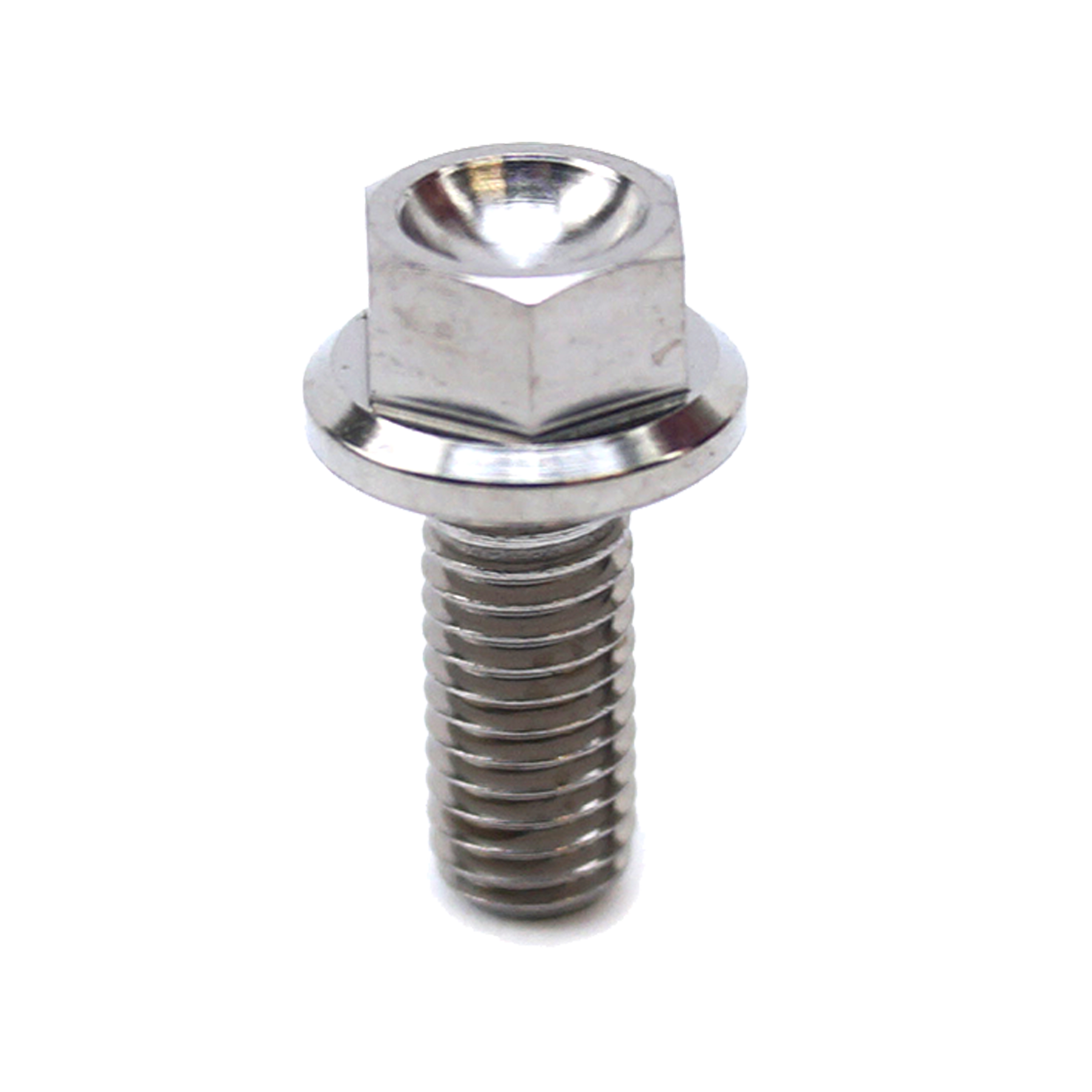 TITANIUM GR5 BOLT M5 x 12mm EACH, FLANGE OD: 9.90mm / HEX SIZE: 7mm, / thumbnail 3