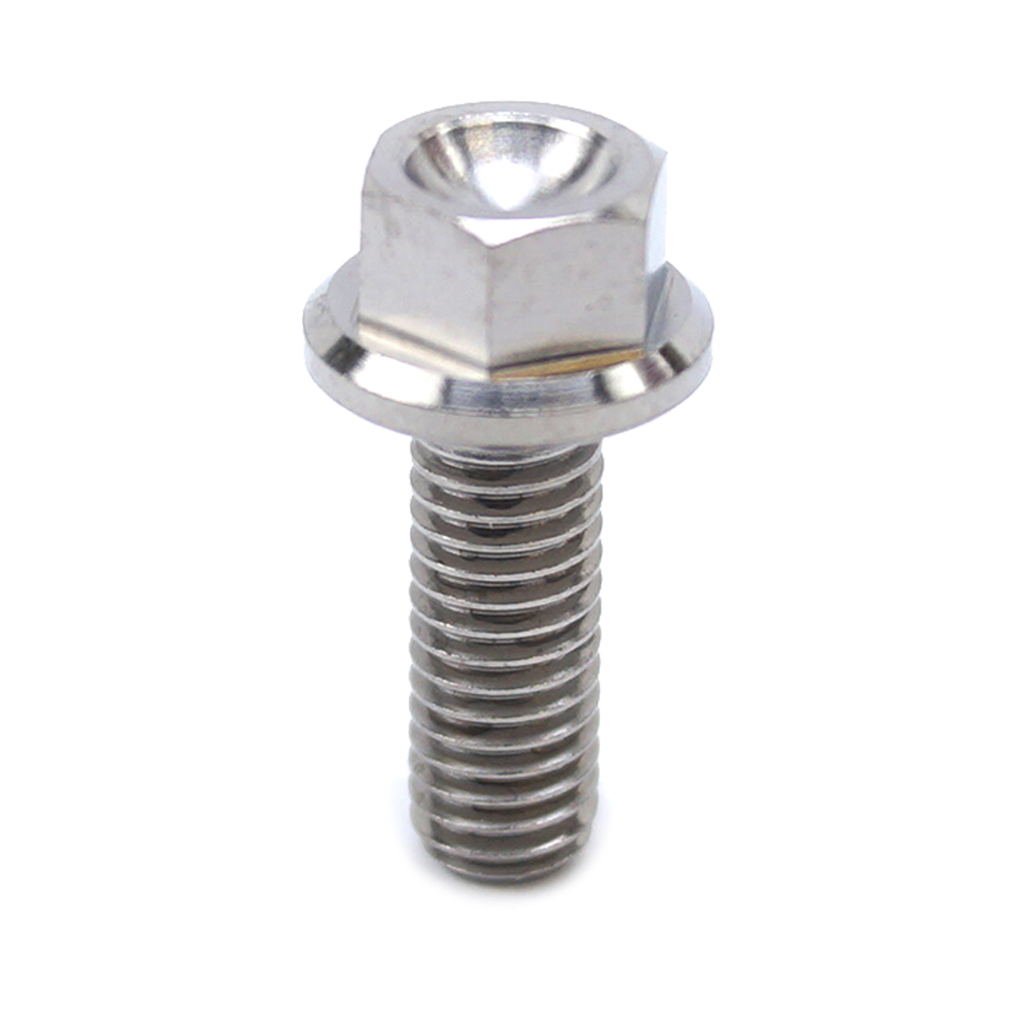 TITANIUM GR5 BOLT M5 x 14mm EACH, FLANGE OD: 9.90mm / HEX SIZE: 7mm, / thumbnail 3