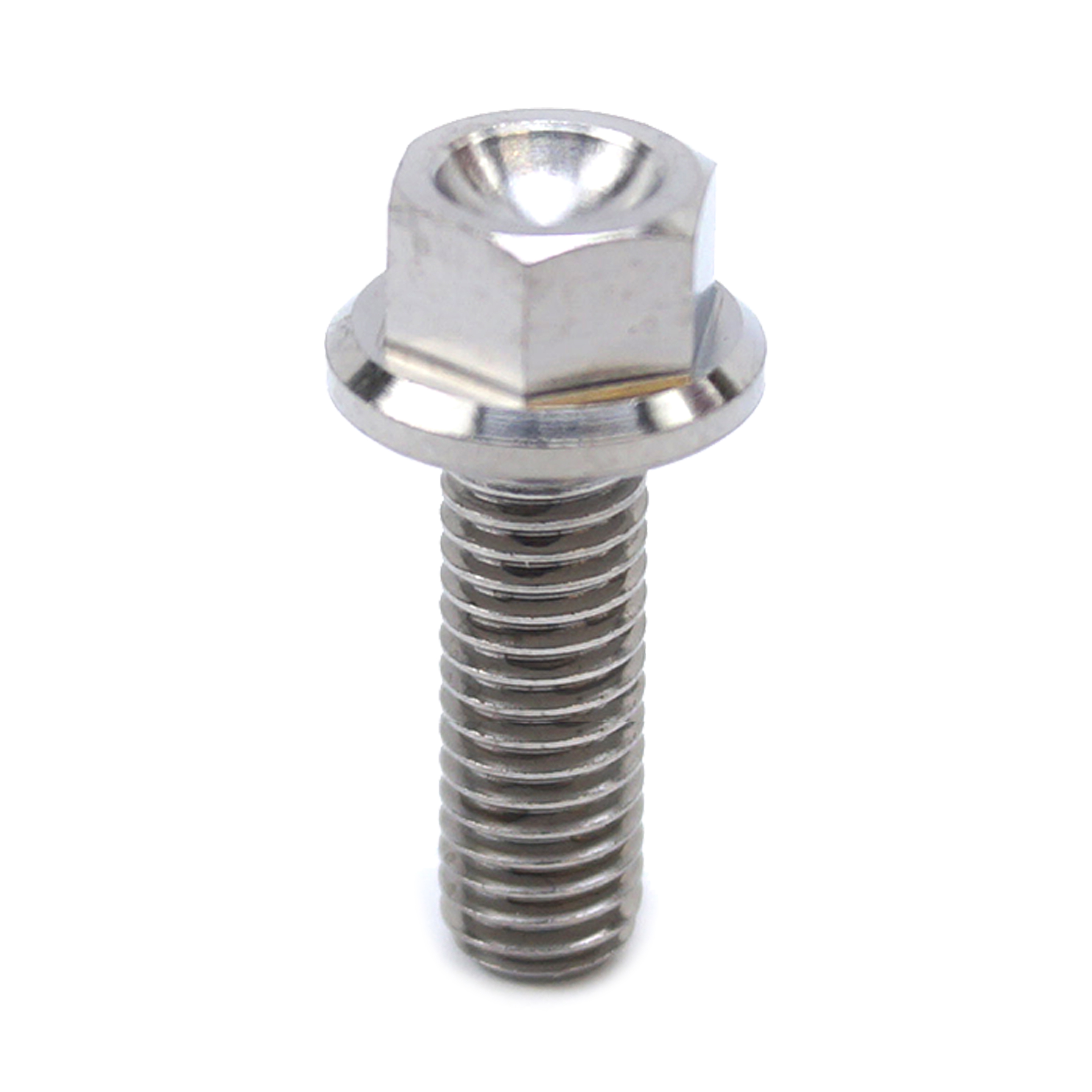 TITANIUM GR5 BOLT M5 x 16mm EACH, FLANGE OD: 9.90mm / HEX SIZE: 7mm, / thumbnail 3