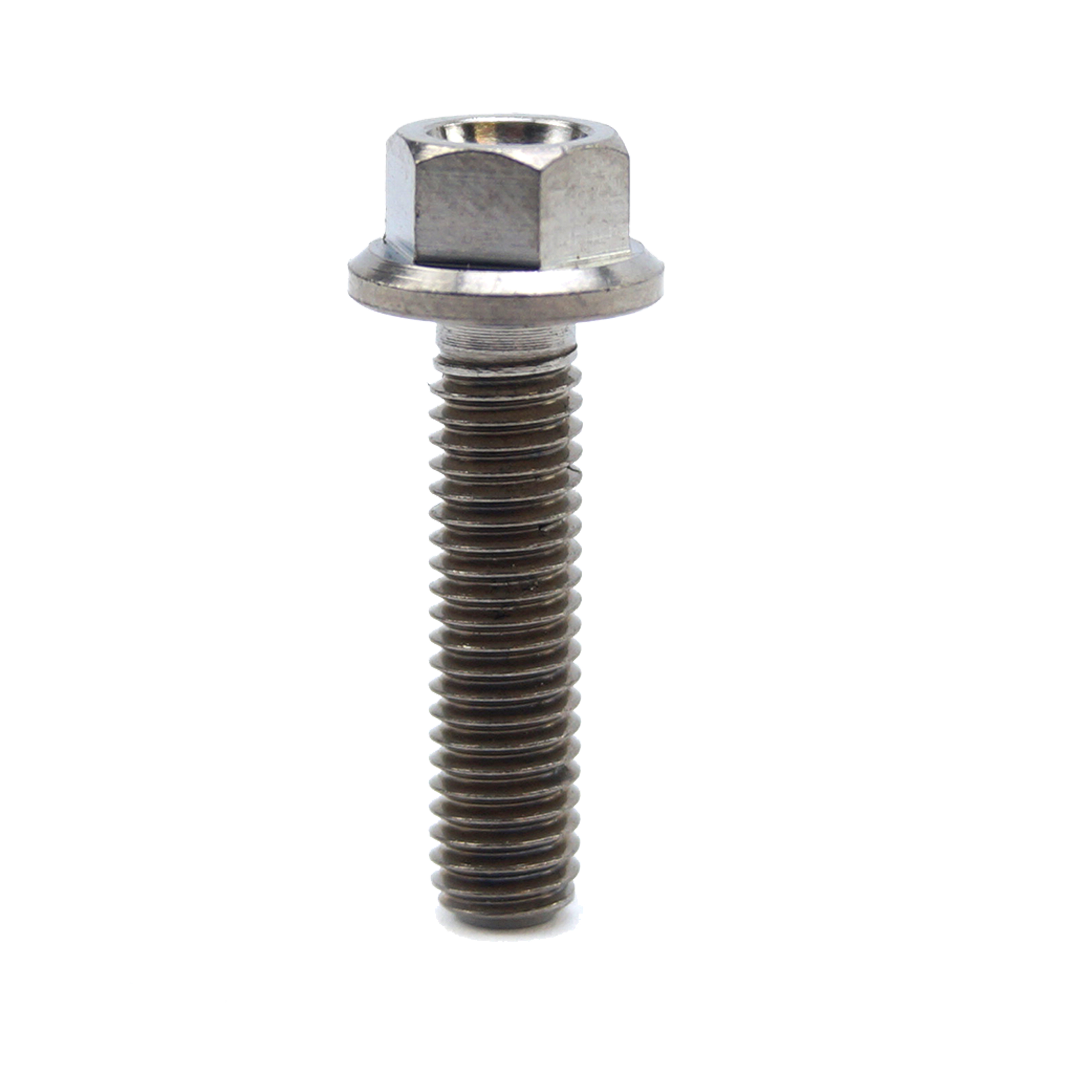TITANIUM GR5 BOLT M5 x 20mm EACH, FLANGE OD: 9.90mm / HEX SIZE: 7mm, / thumbnail 3
