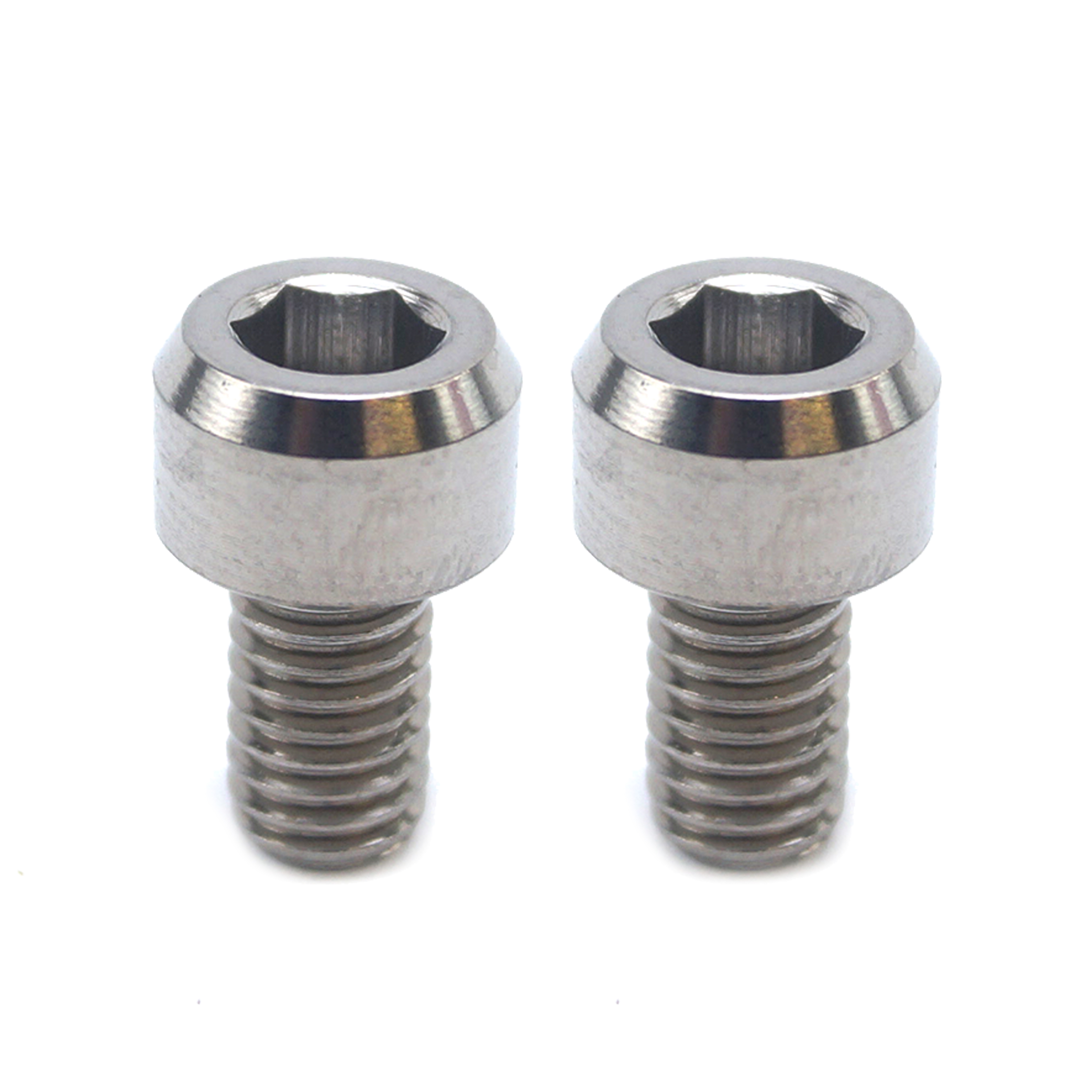 TITANIUM ALLEN BOLT M6x10, GRADE 5 TI - PACK OF 2 thumbnail 4