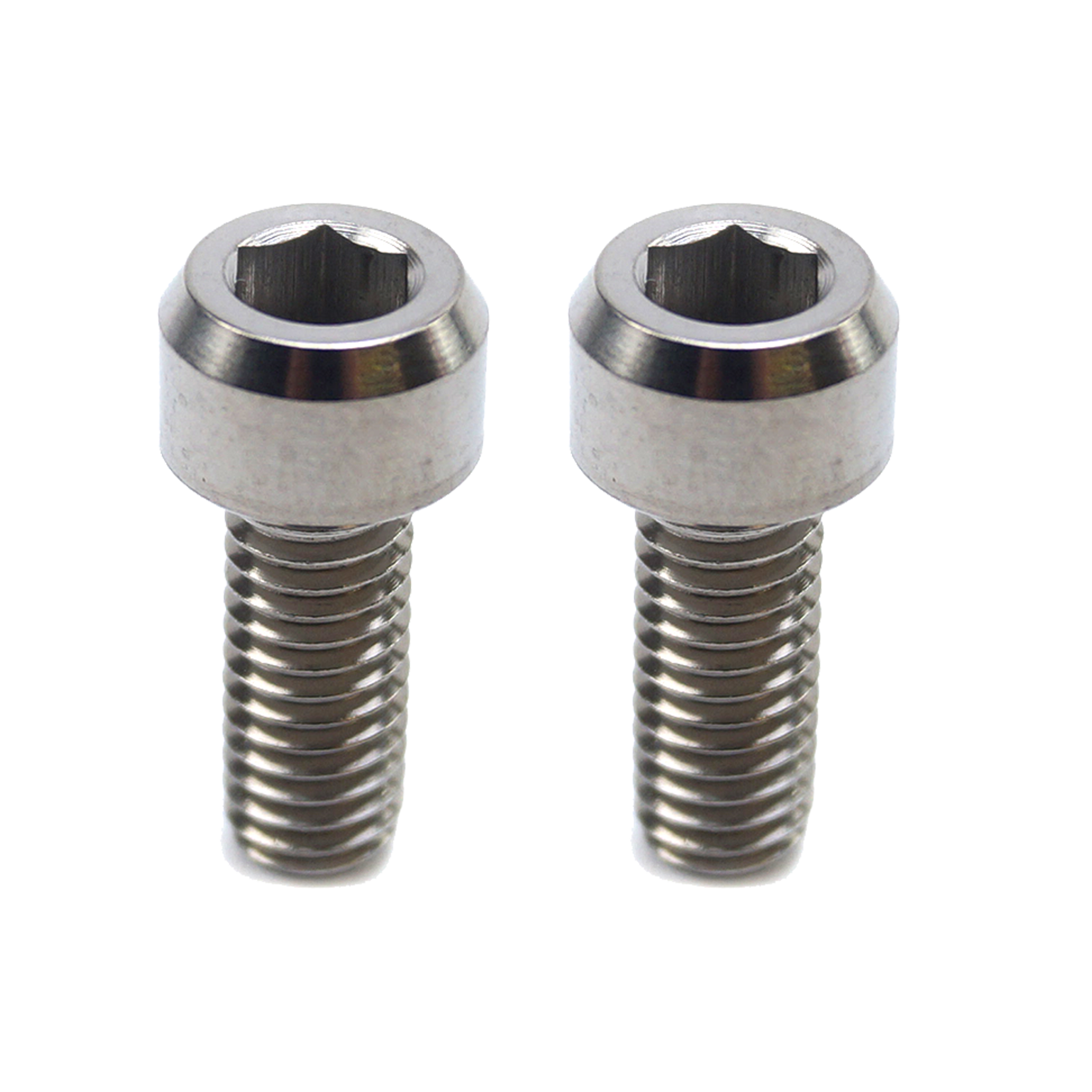 TITANIUM ALLEN BOLT M6x15, GRADE 5 TI - PACK OF 2 thumbnail 4