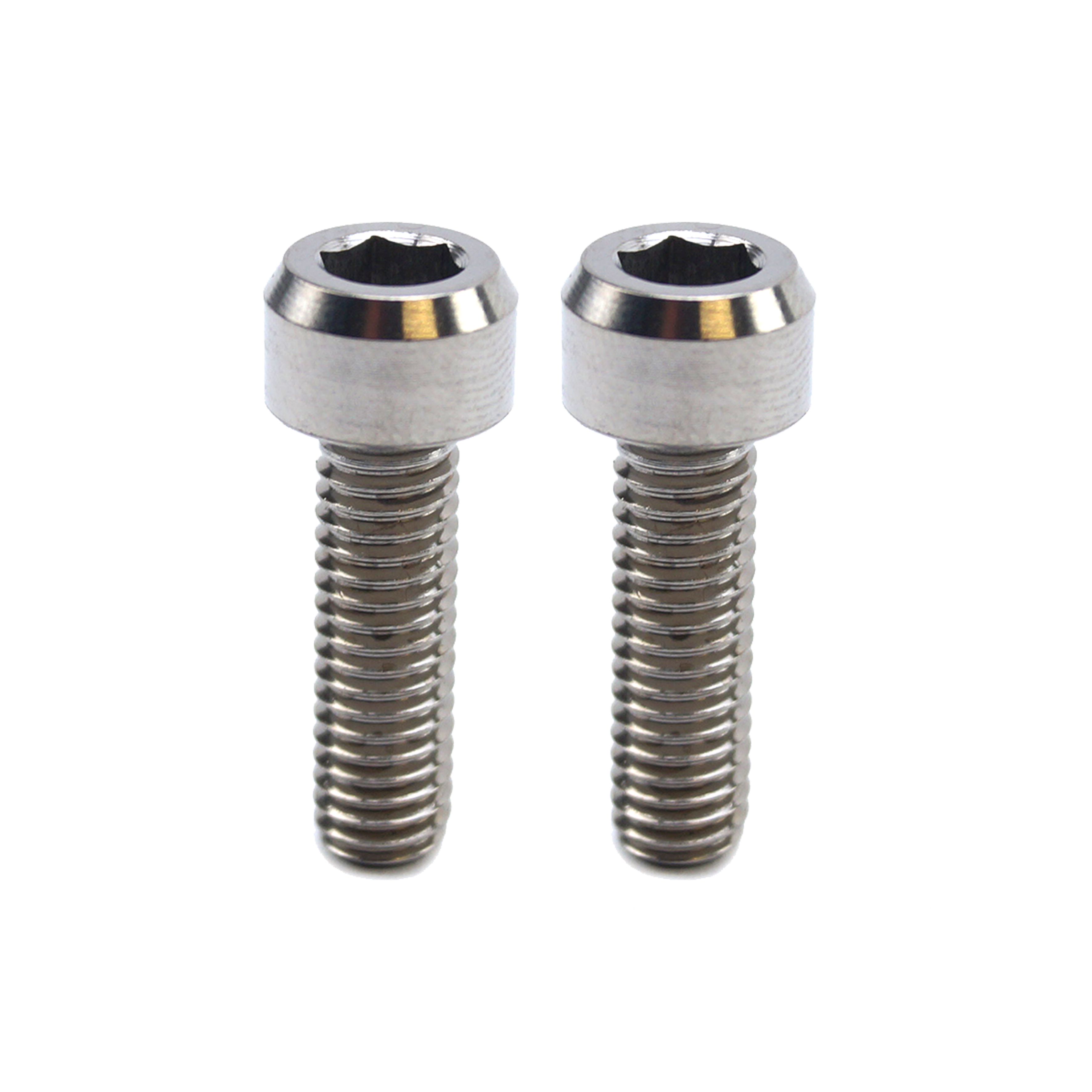 TITANIUM ALLEN BOLT M6x20, GRADE 5 TI - PACK OF 2 thumbnail 4