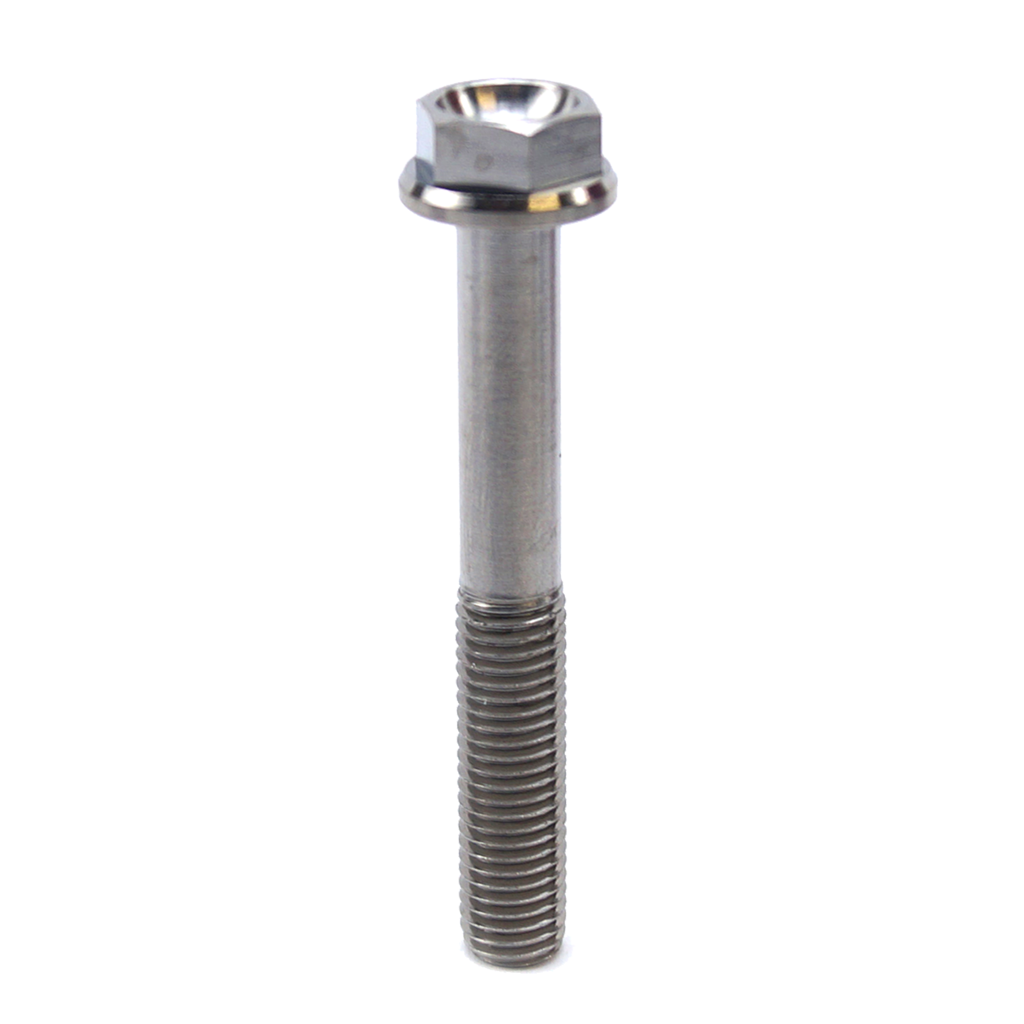 TITANIUM GR5 BOLT M7 x 50mm EACH, FLANGE OD: 13mm / HEX SIZE: 10mm, / 90002-KSK-730 92154-0372 thumbnail 3