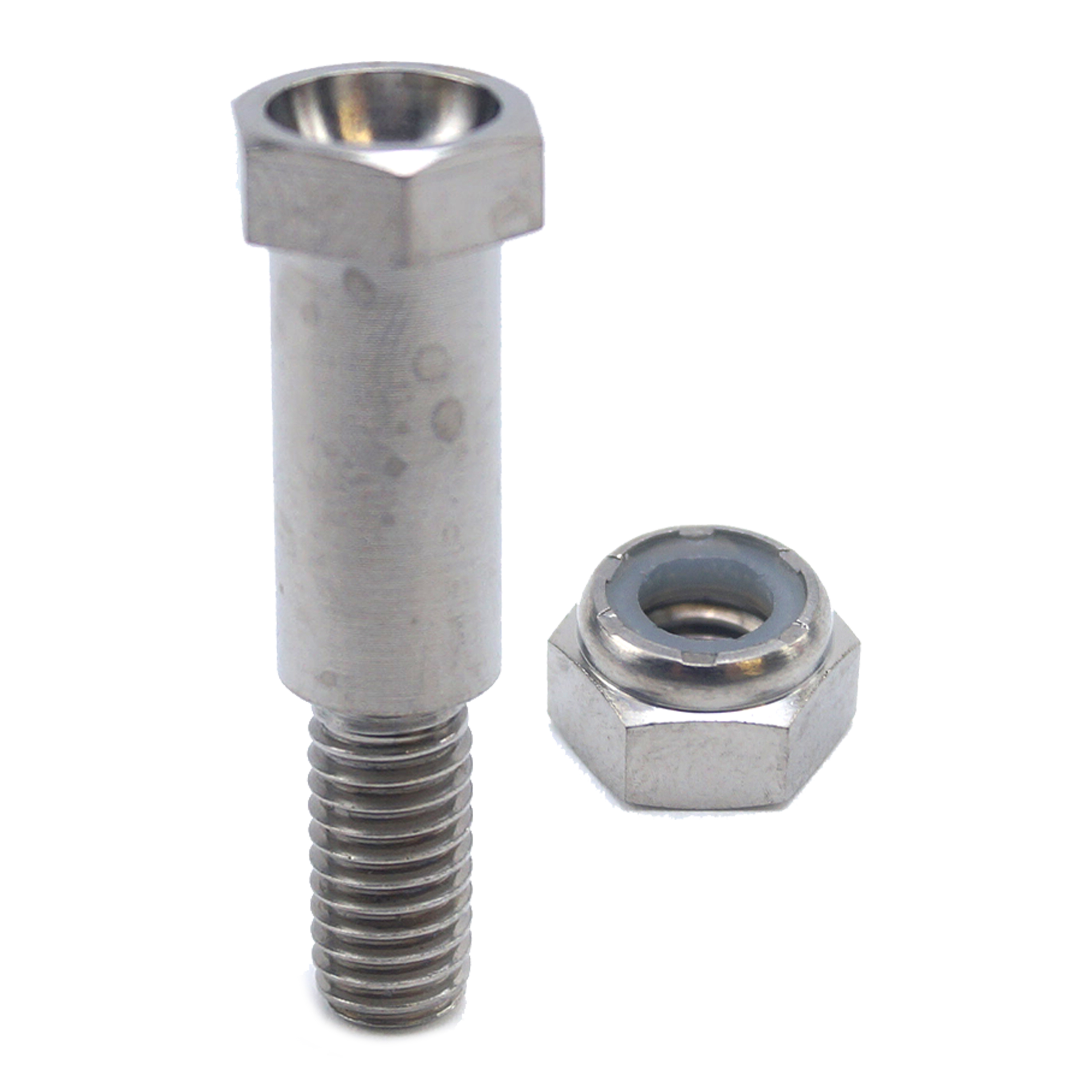TITANIUM GR5 PIVOT BOLT KIT, HON 90114-166-006 / YAM 5MV-2589F-00, KAW 92150-1451 92001-1728 thumbnail 5