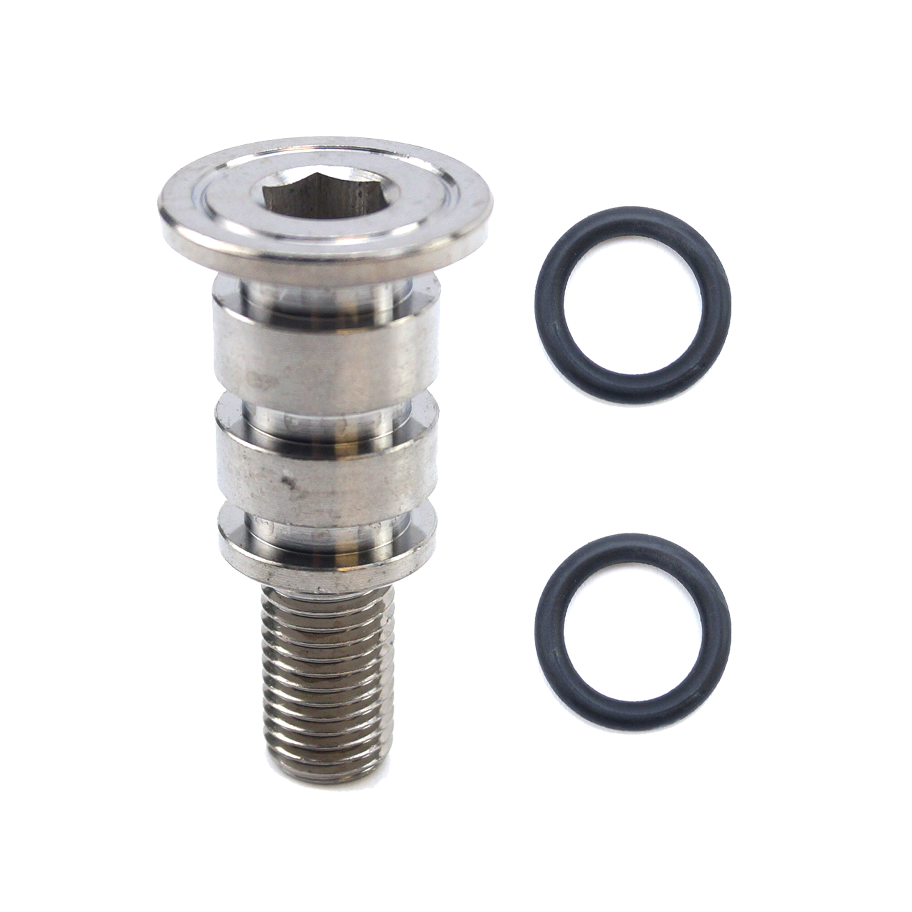 KAWASAKI GR5 REAR BRAKE PEDAL BOLT KIT, TITANIUM 921541431 92154-1431 thumbnail 3