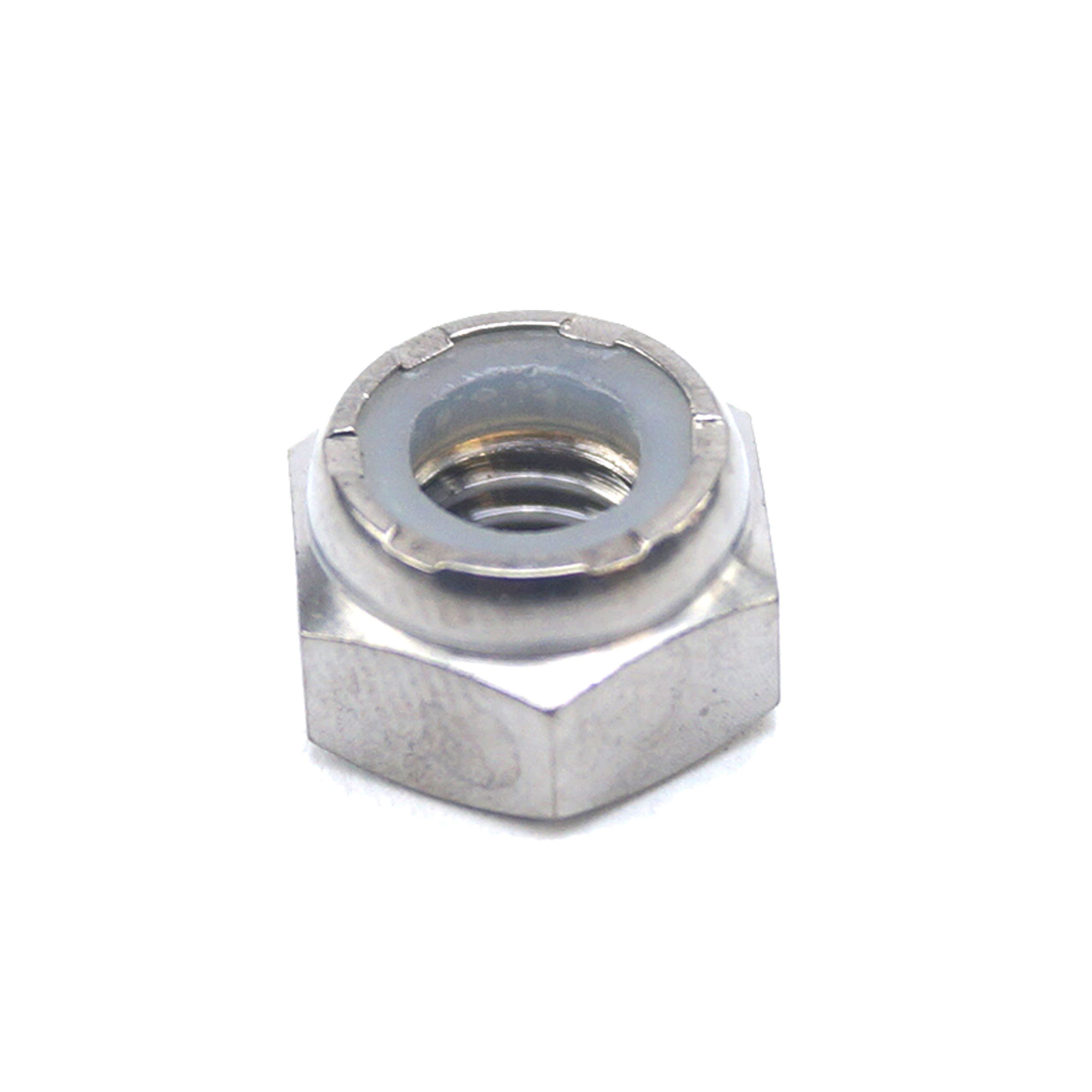 TITANIUM M6x1.00 SLIM NYLON NUT, EACH / BRAKE & CLUTCH LEVER NUT thumbnail 3
