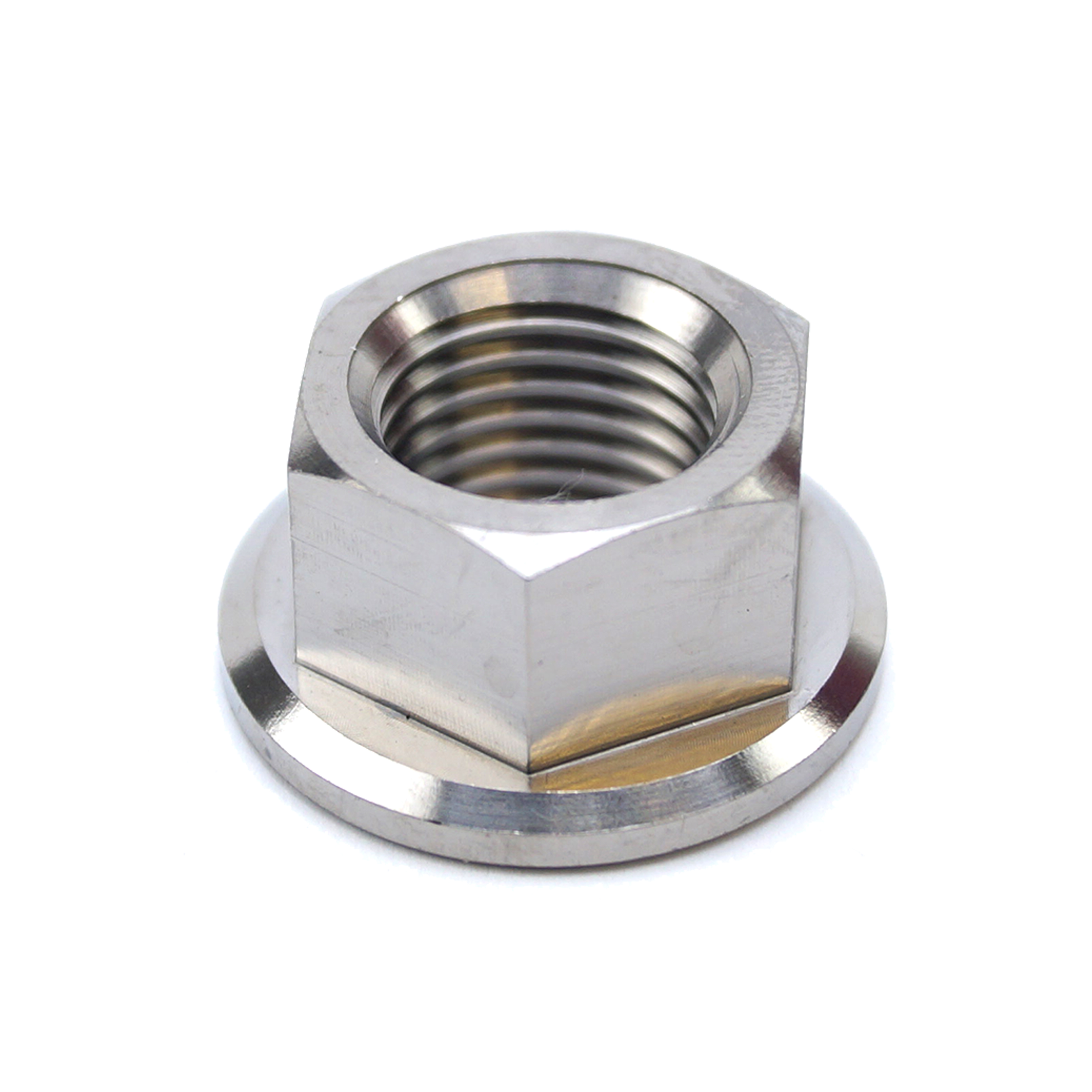 TITANIUM GR5 M14x1.50mm EACH, FLANGE NUT / KAWASAKI 92015-1407, / OEM KAWASAKI 92015-1407 thumbnail 3