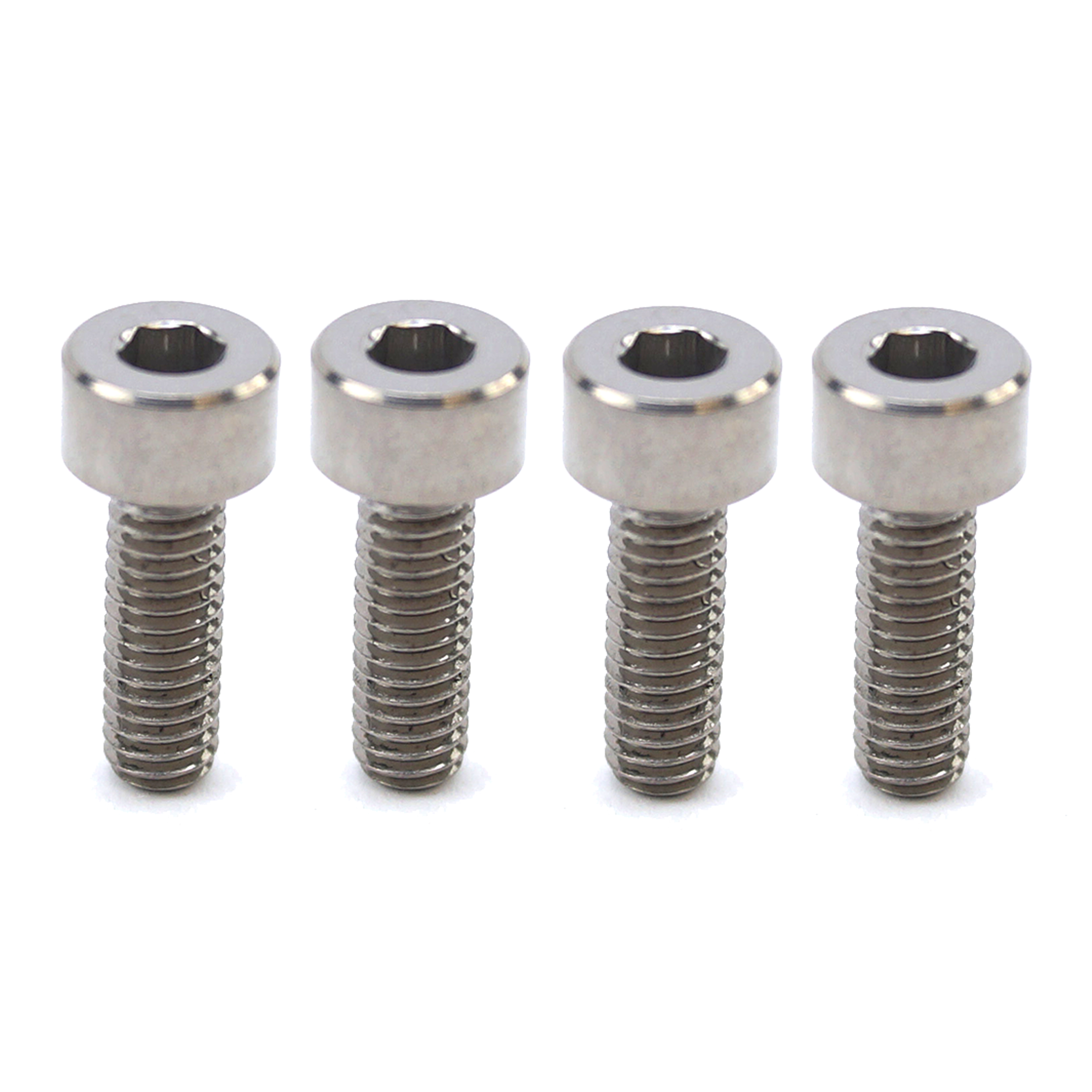 TITANIUM SKT ALLEN M4x12mm, CARB FLOAT BOWL SCREWS x 4, / SOCKET CAP HEAD thumbnail 2