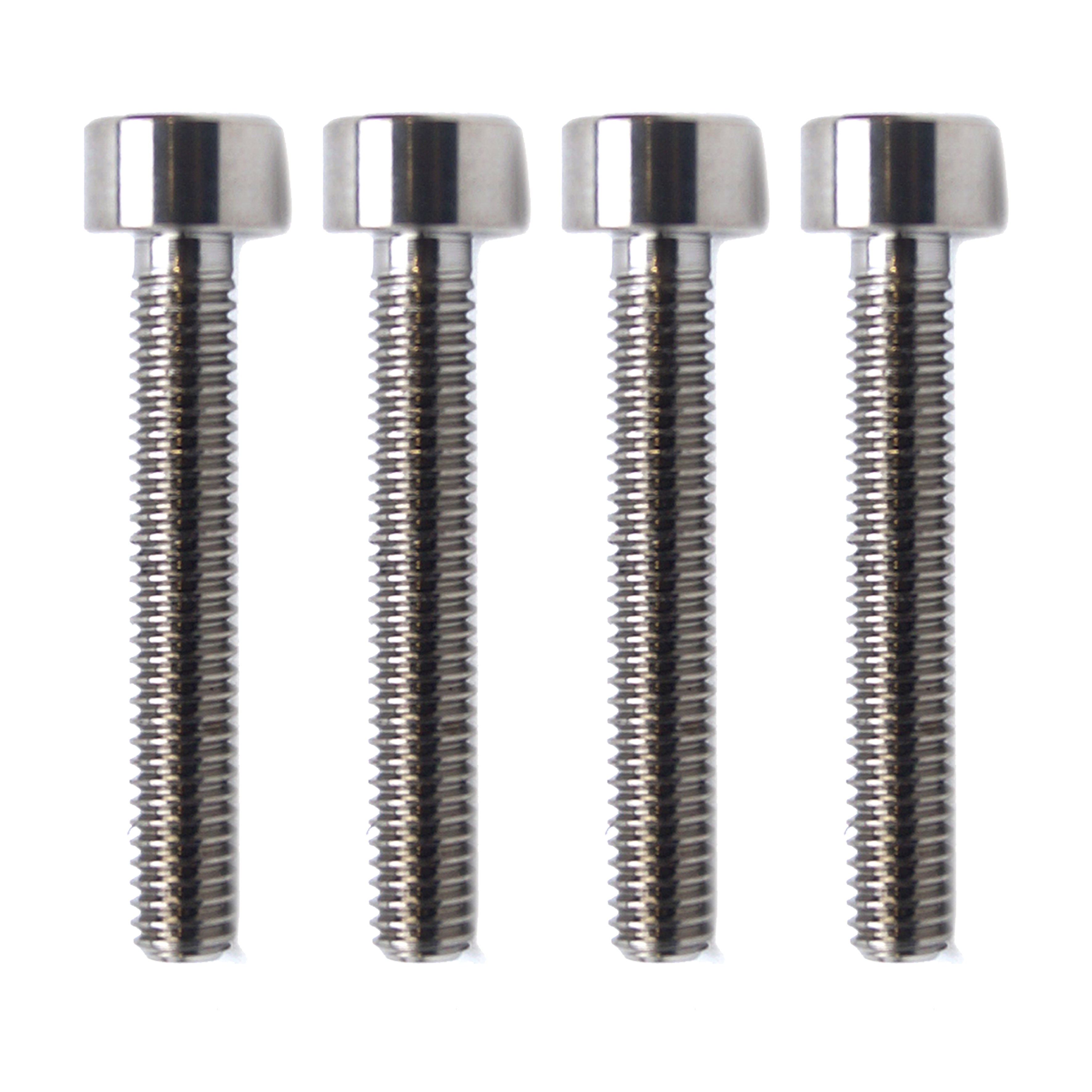 TITANIUM SKT ALLEN M4x25mm, CARB FLOAT BOWL SCREWS x 4, / SOCKET CAP HEAD thumbnail 2